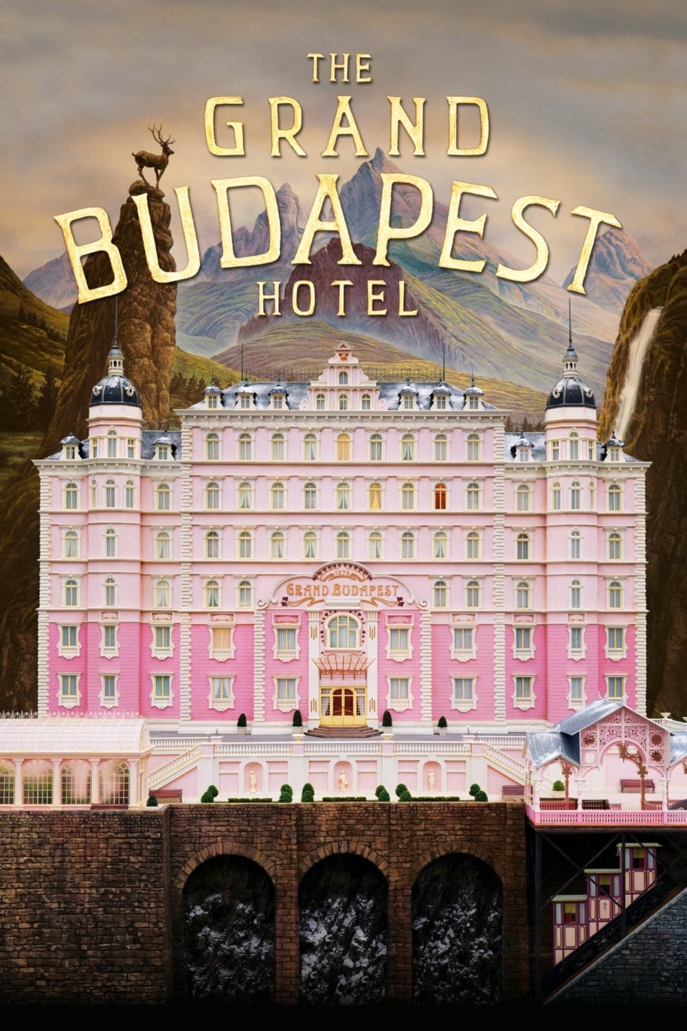 Poster de EL GRAN HOTEL BUDAPEST en inglés