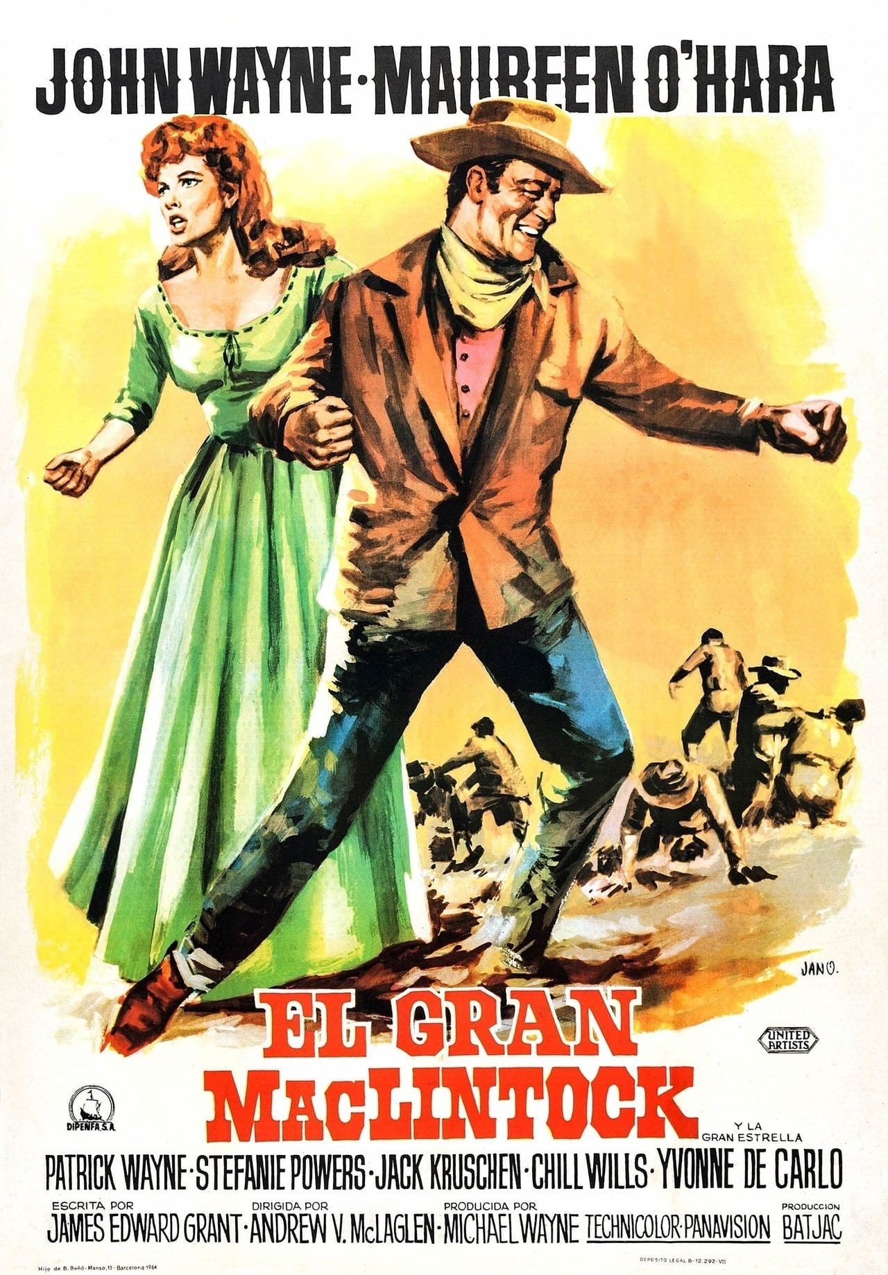 Poster de EL GRAN MCLINTOCK en español