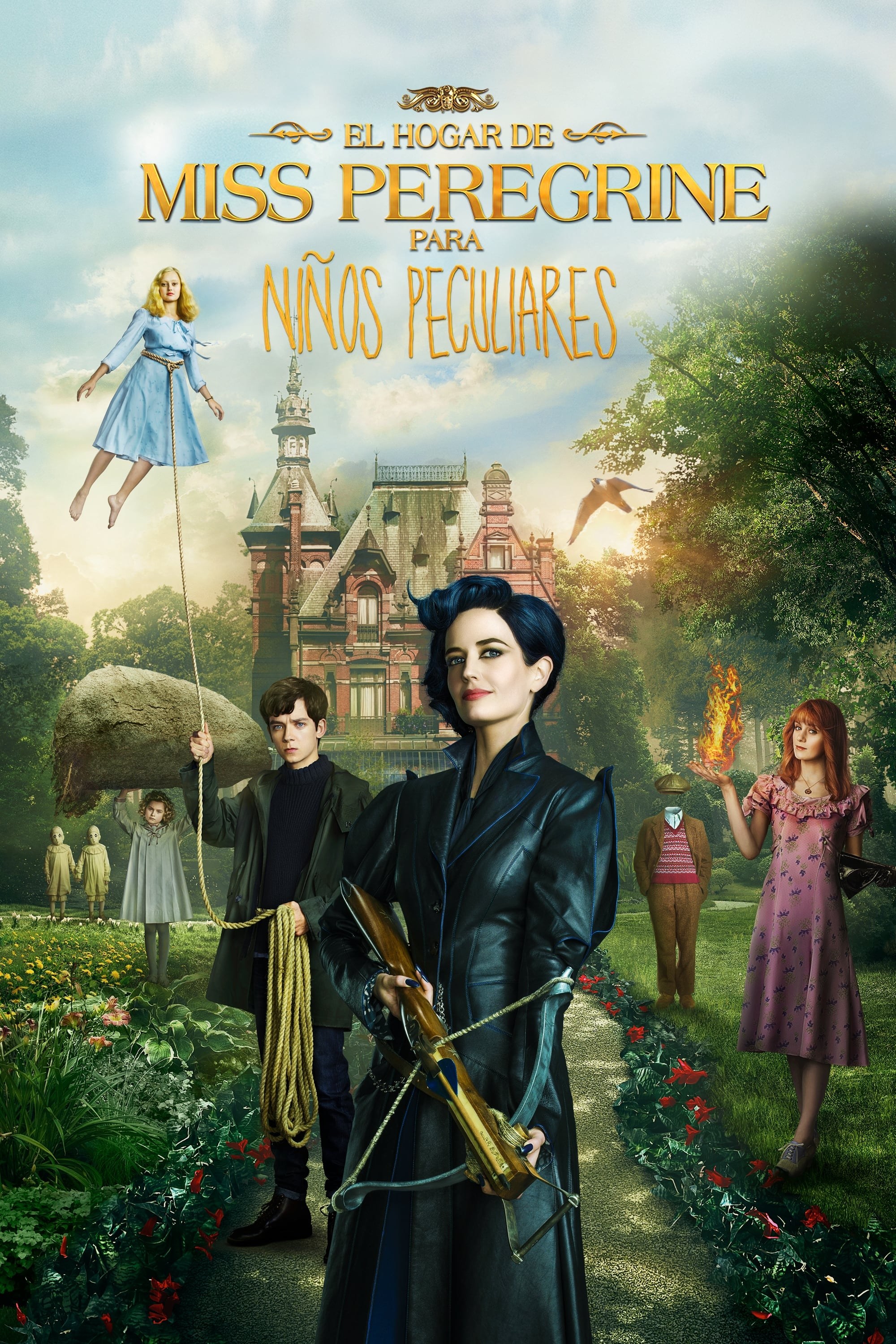 Poster de EL HOGAR DE MISS PEREGRINE PARA NIÑOS PECULIARES en español