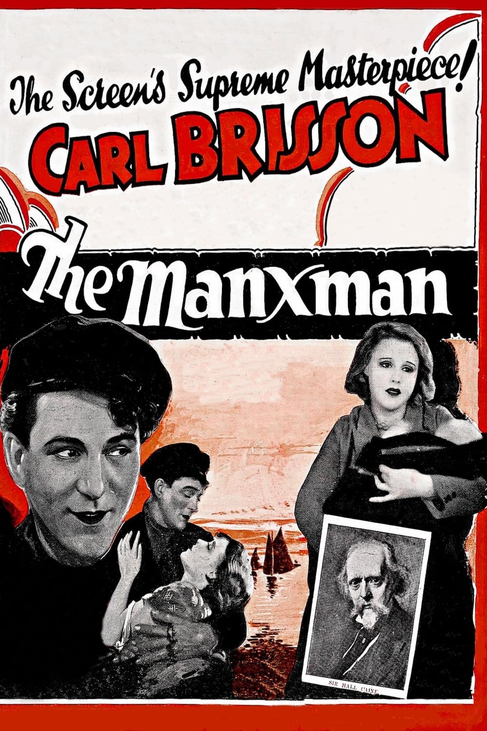 Poster de EL HOMBRE DE LA ISLA DE MAN en inglés