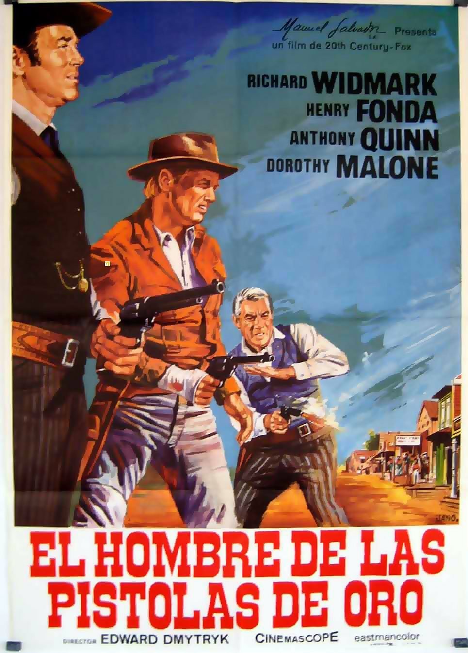 Poster de EL HOMBRE DE LAS PISTOLAS DE ORO en español