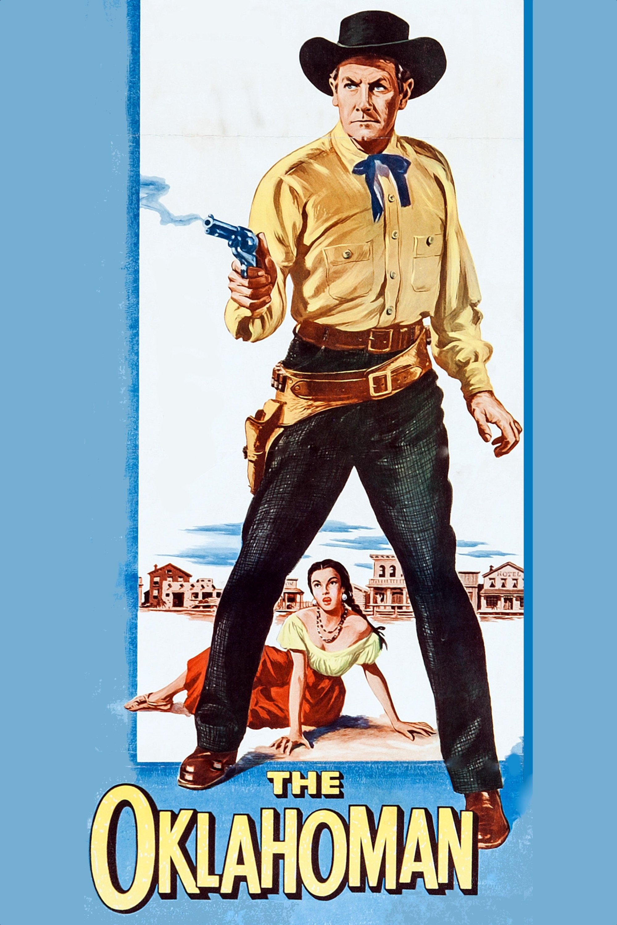 Poster de EL HOMBRE DE OKLAHOMA en inglés