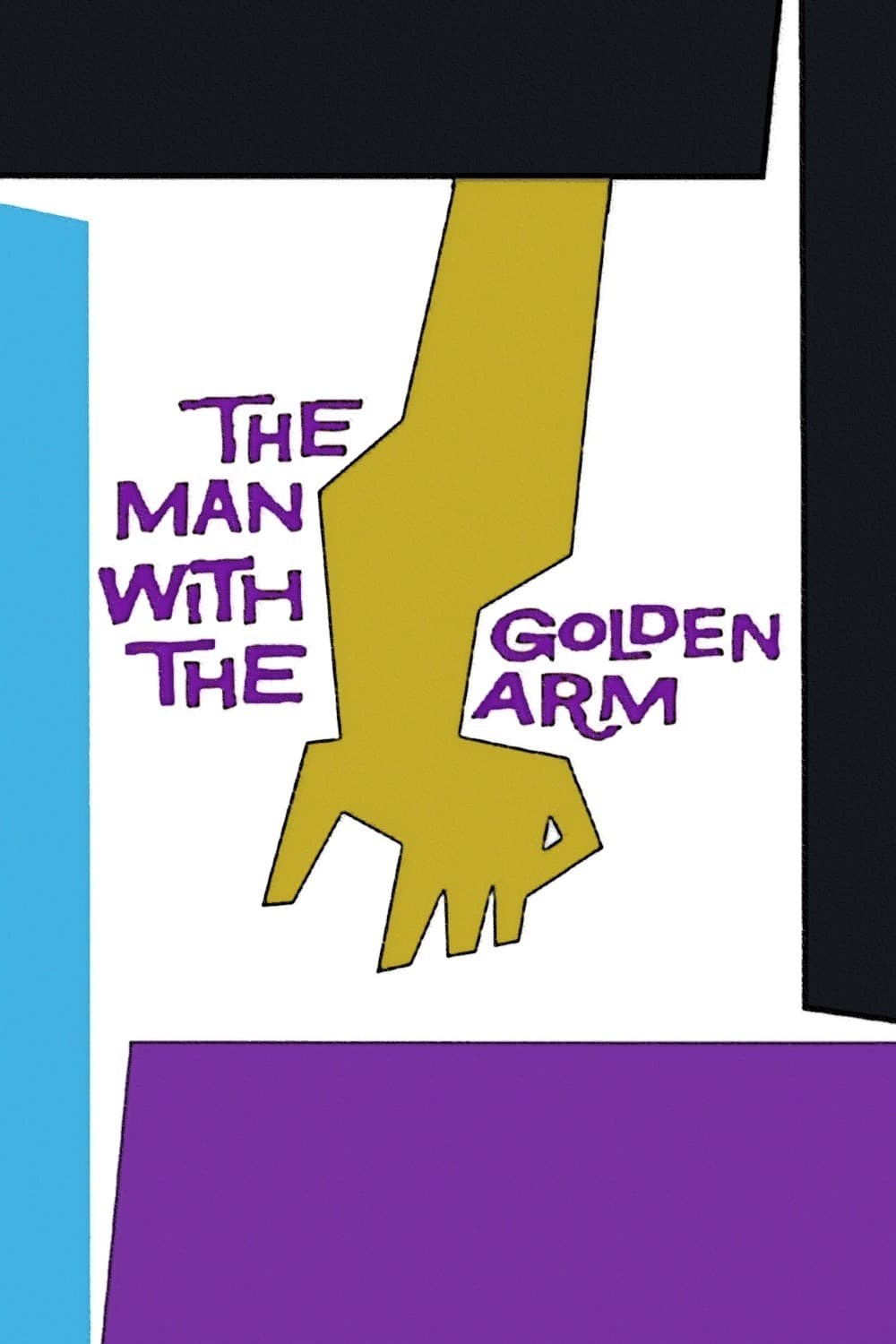 Poster de EL HOMBRE DEL BRAZO DE ORO en inglés