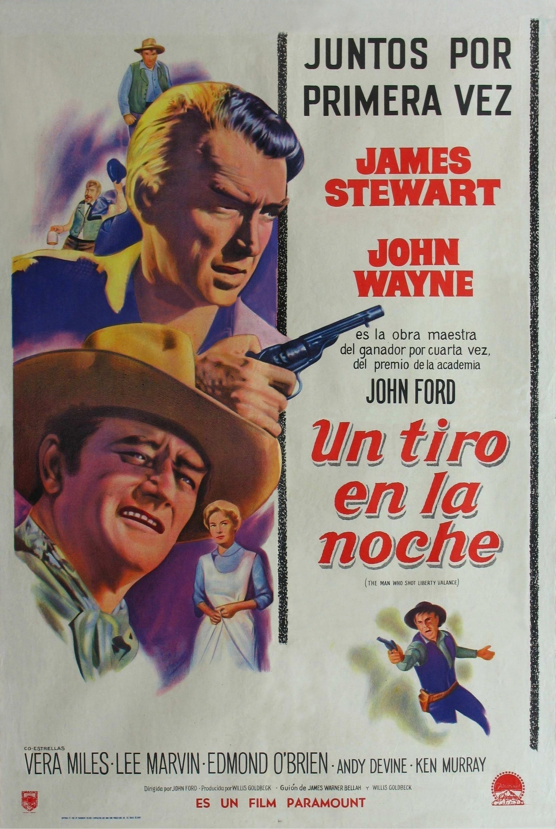Poster de EL HOMBRE QUE MATÓ A LIBERTY VALANCE en español