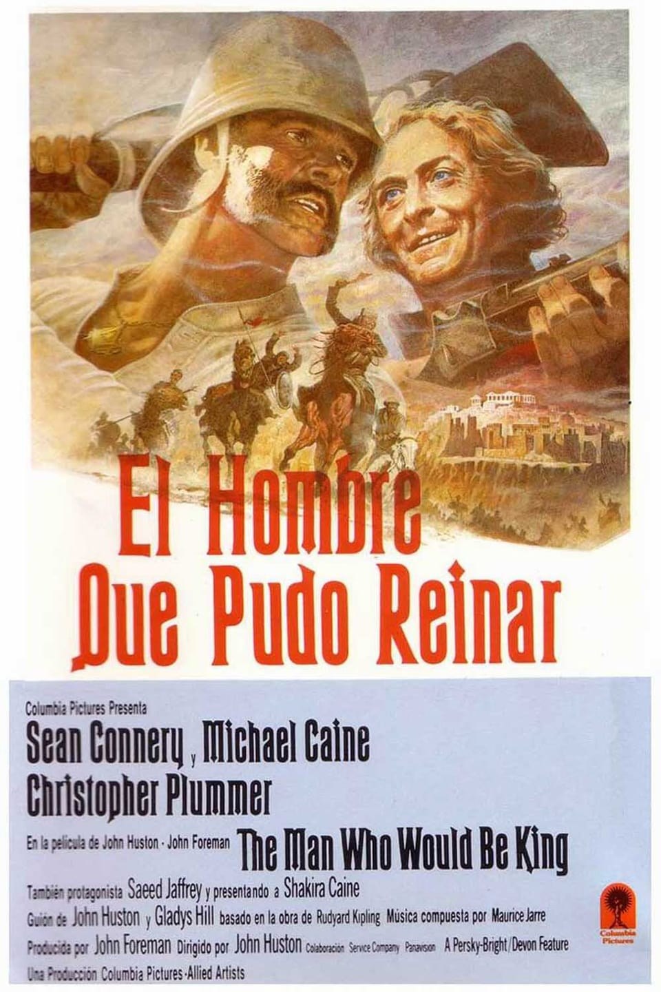 Poster de EL HOMBRE QUE PUDO REINAR en español