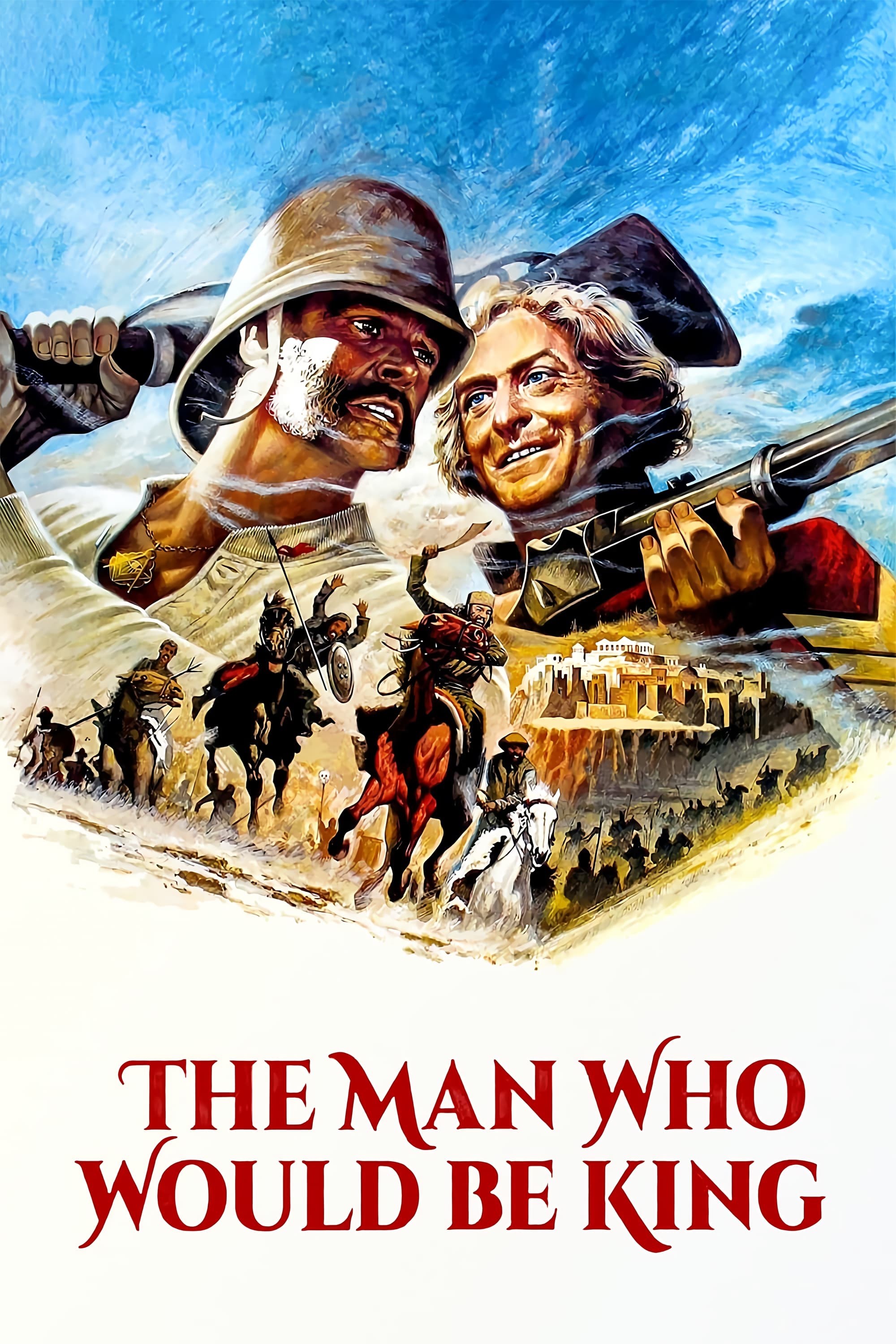 Poster de EL HOMBRE QUE PUDO REINAR en inglés