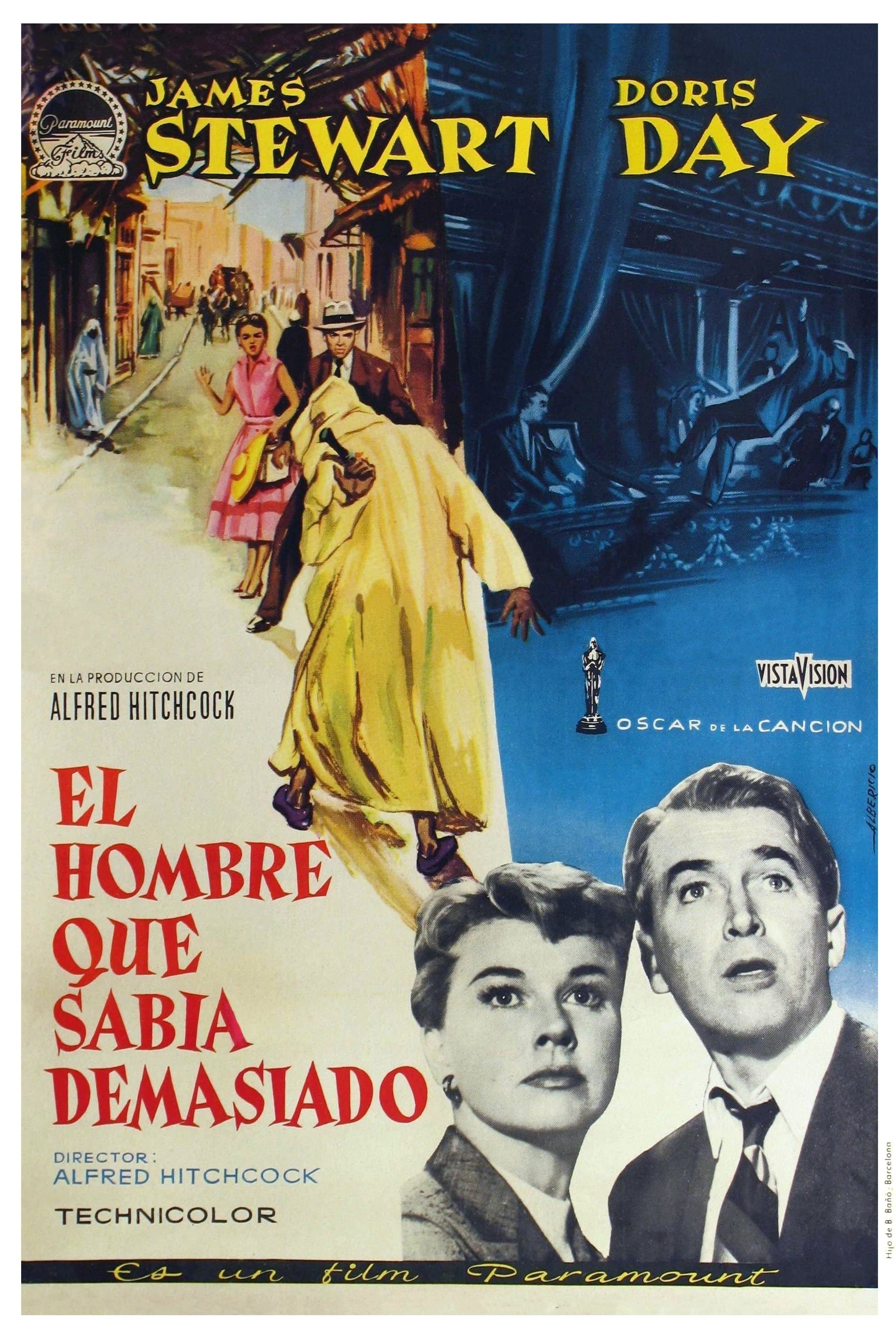 Poster de EL HOMBRE QUE SABÍA DEMASIADO en español