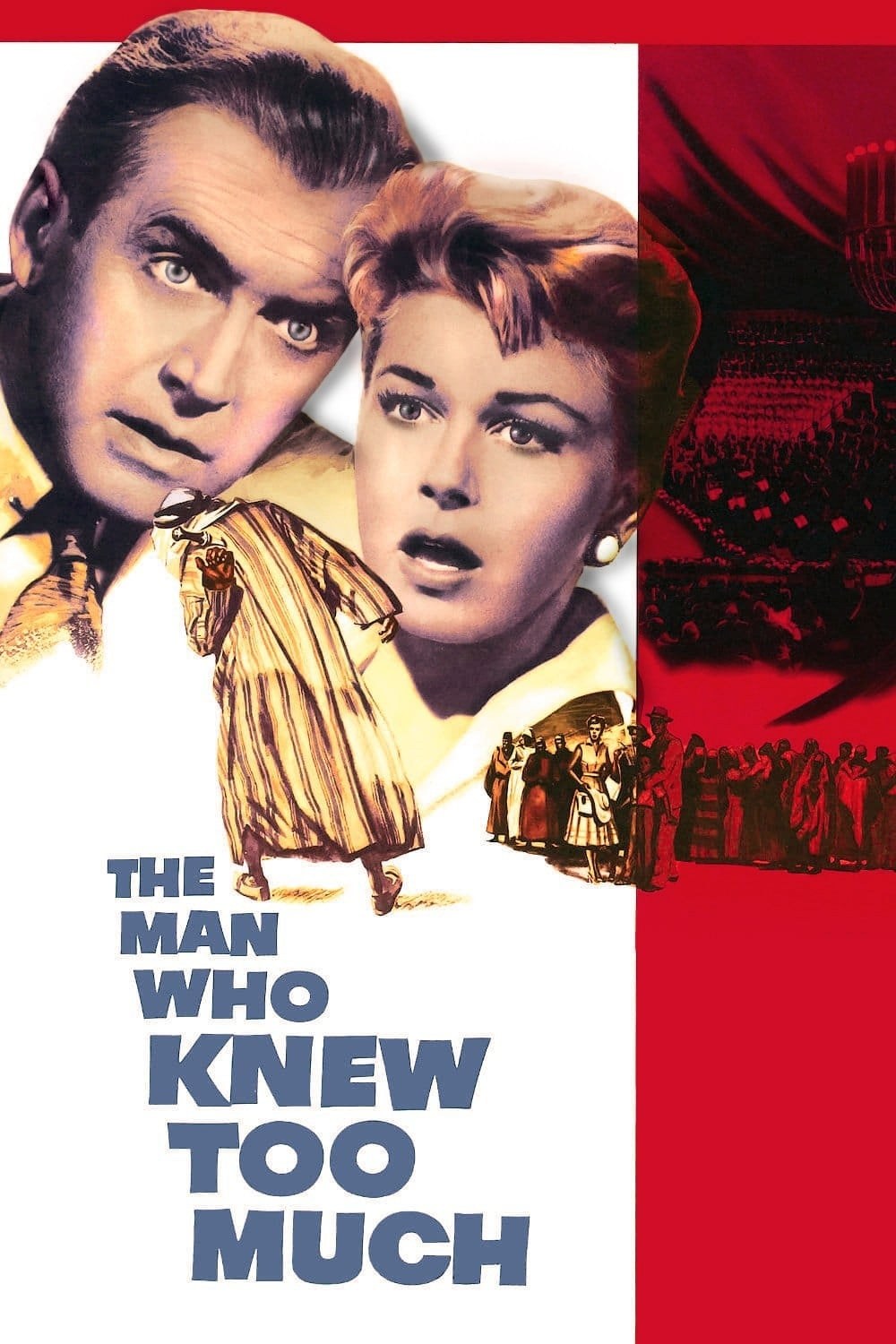 Poster de EL HOMBRE QUE SABÍA DEMASIADO en inglés