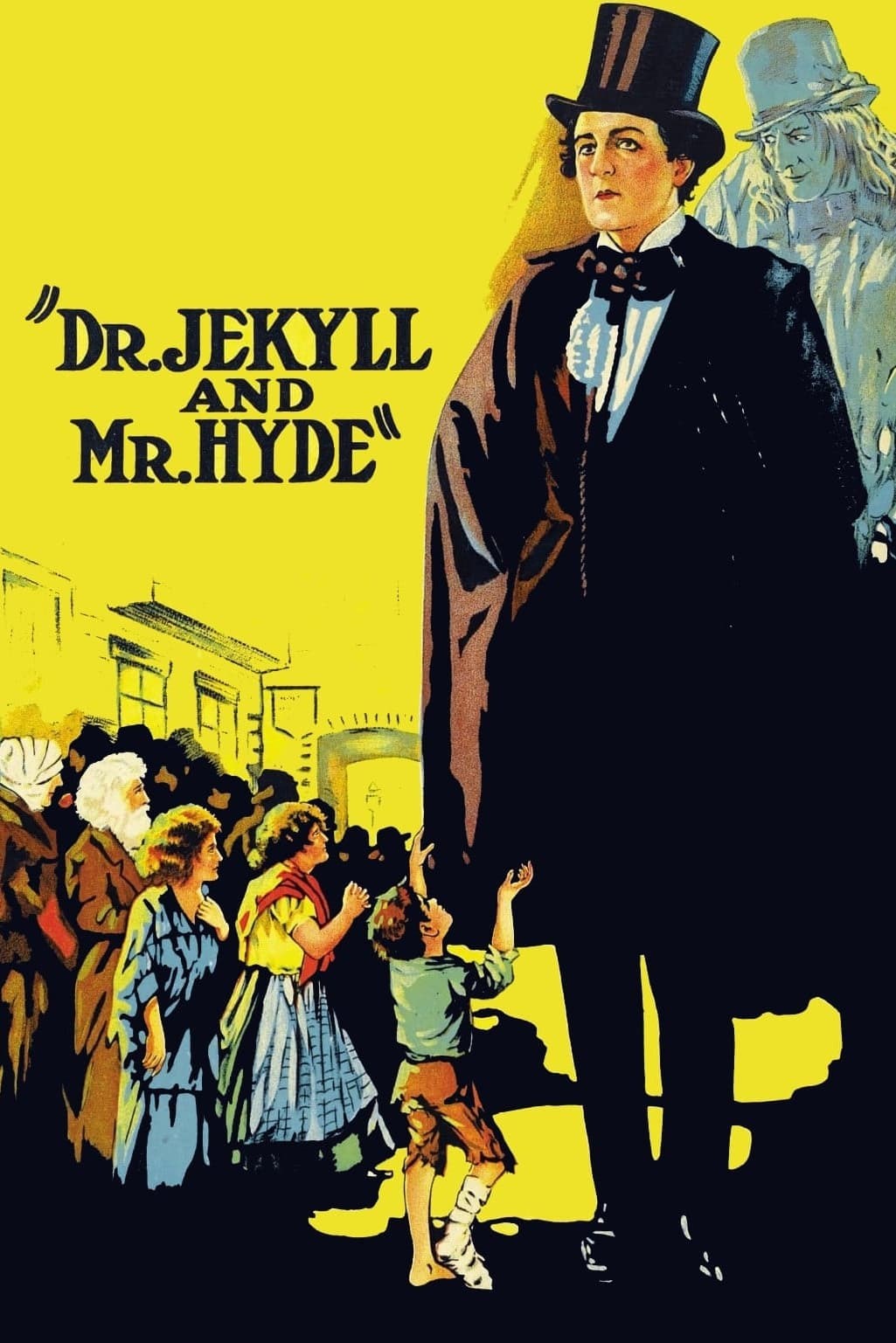 Poster de EL HOMBRE Y LA BESTIA en inglés