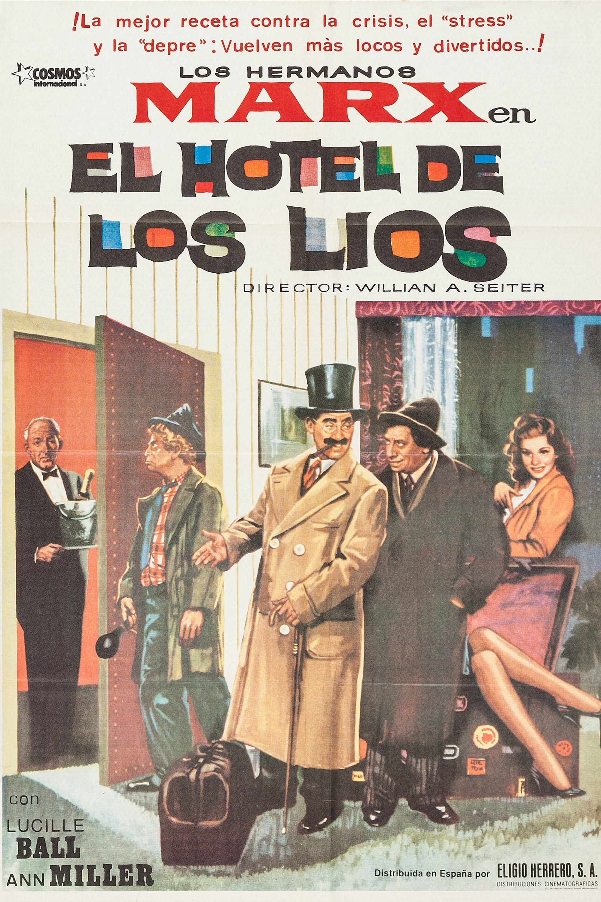 Poster de EL HOTEL DE LOS LÍOS en español