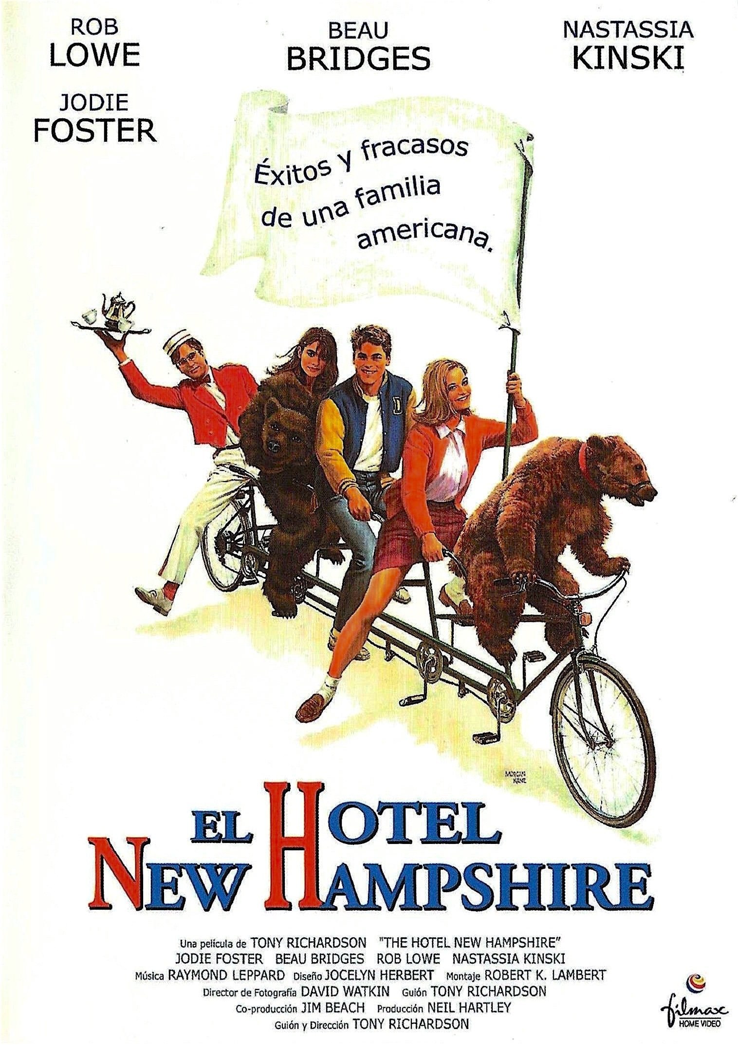 Poster de EL HOTEL NEW HAMPSHIRE en español