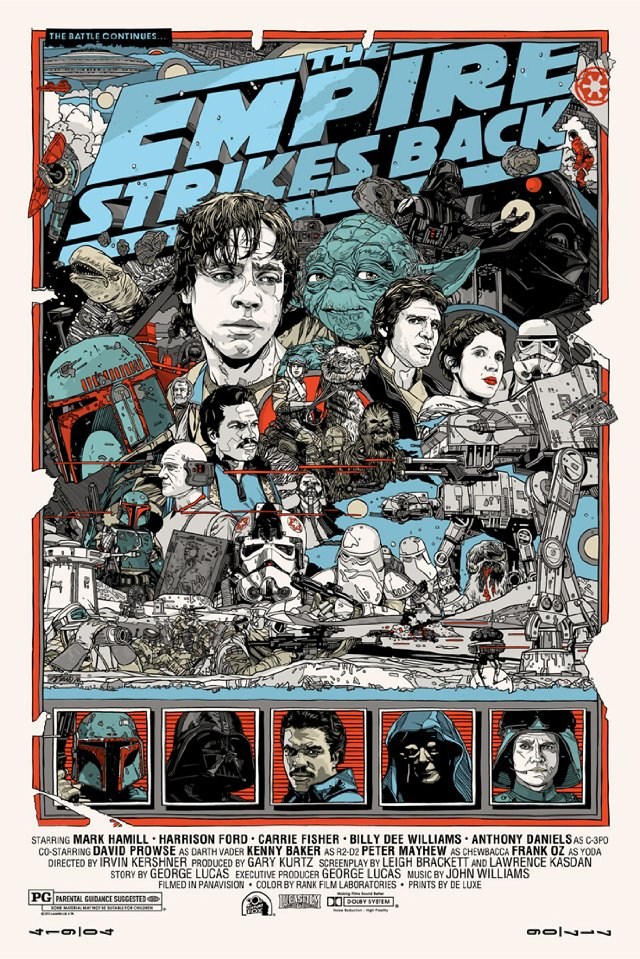 Poster de EL IMPERIO CONTRAATACA