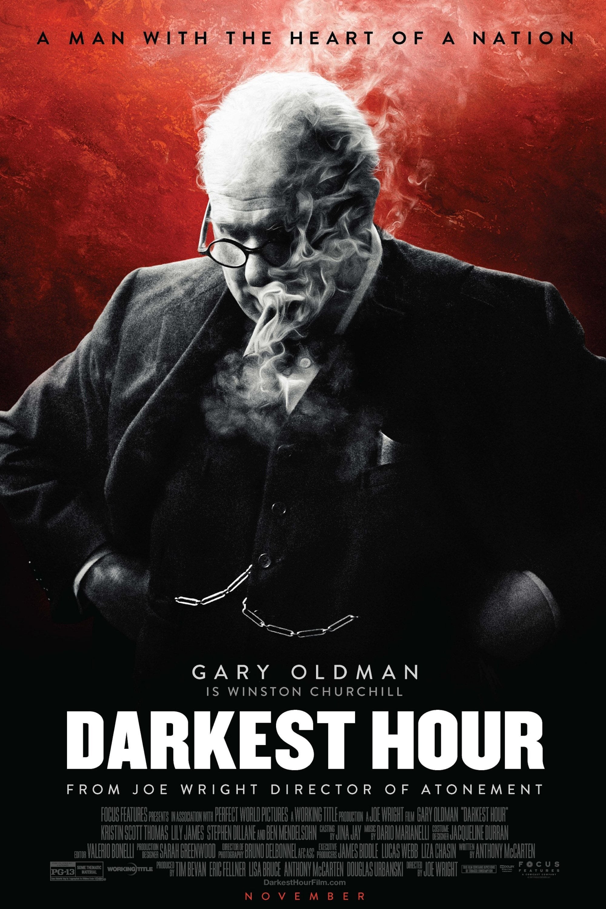 Poster de EL INSTANTE MÁS OSCURO en inglés