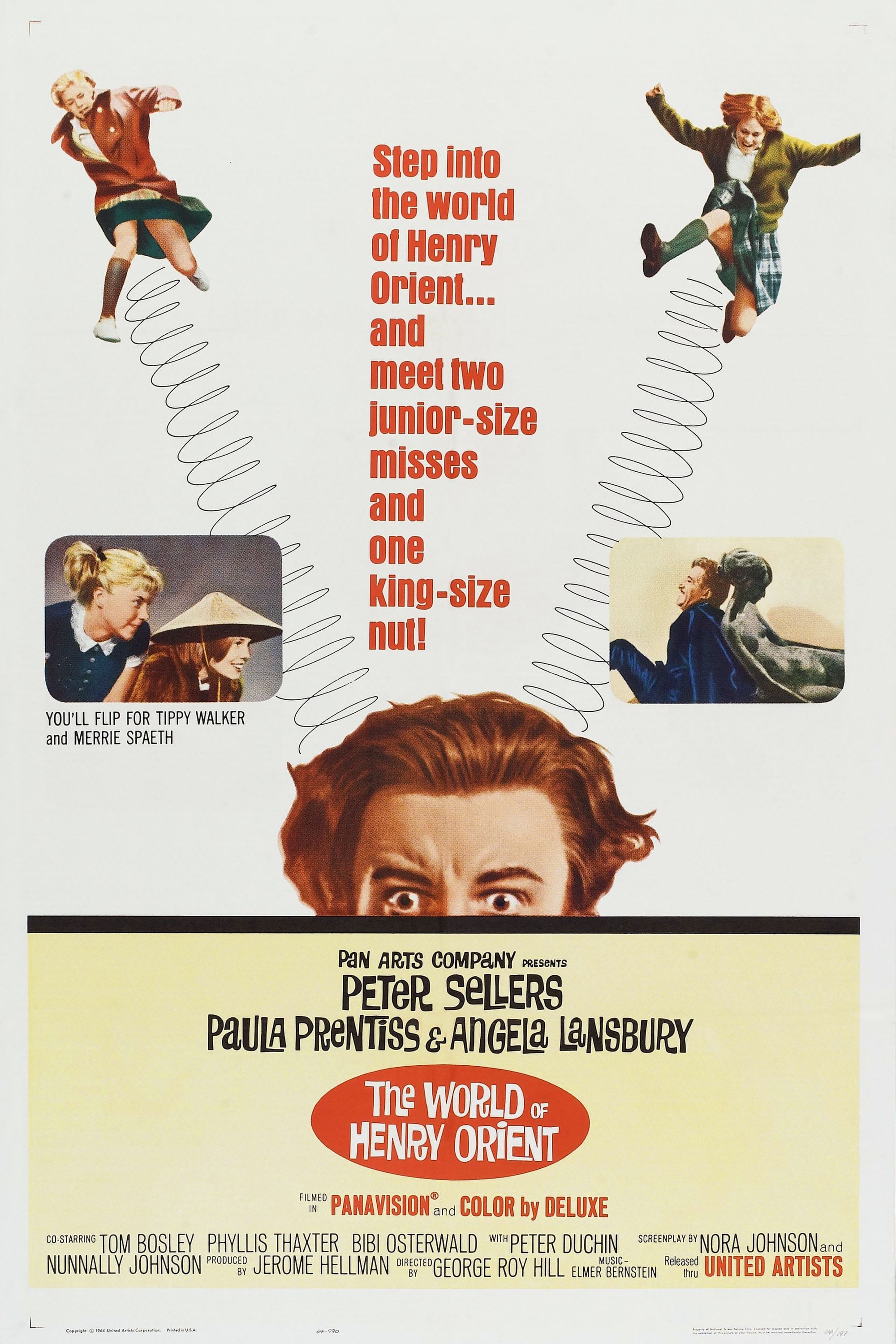 Poster de EL IRRESISTIBLE HENRY ORIENT en inglés