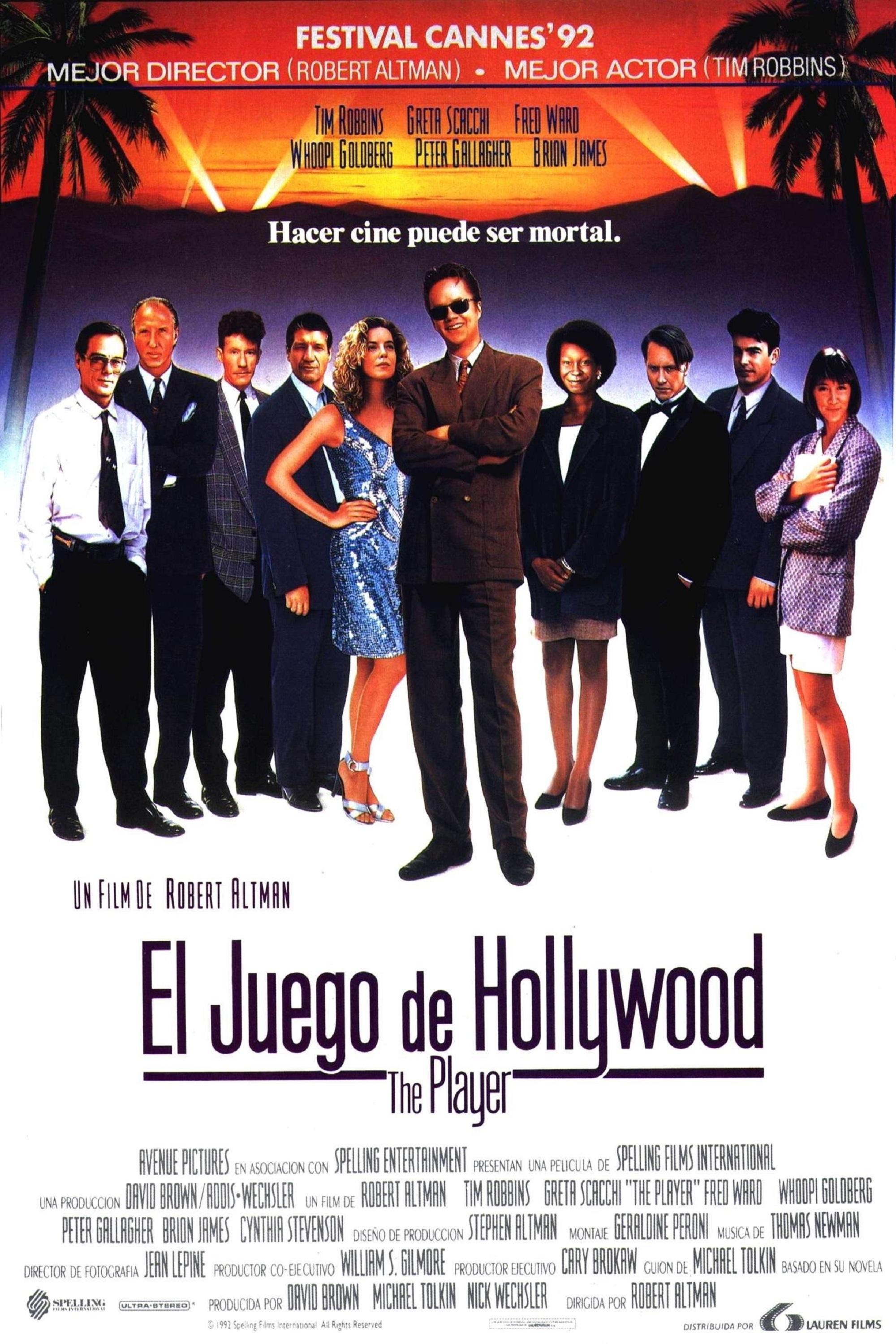 Poster de EL JUEGO DE HOLLYWOOD en español