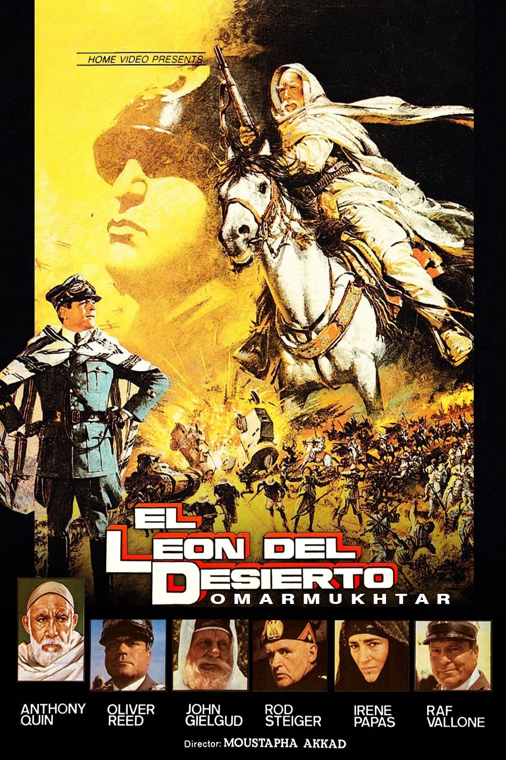 Poster de EL LEÓN DEL DESIERTO en español