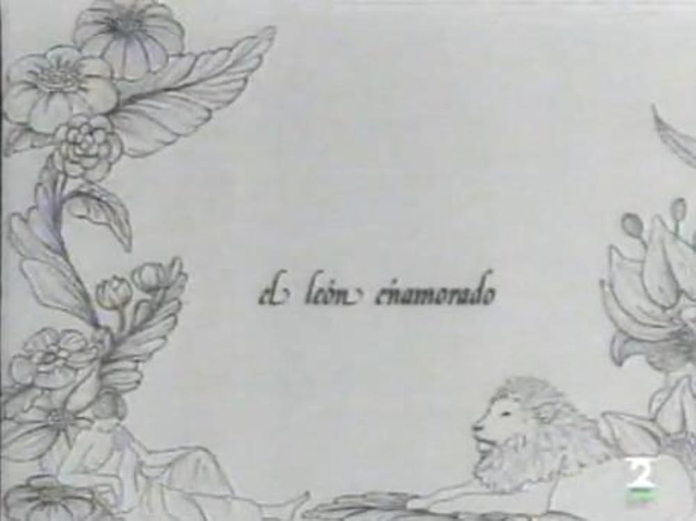 Poster de EL LEÓN ENAMORADO