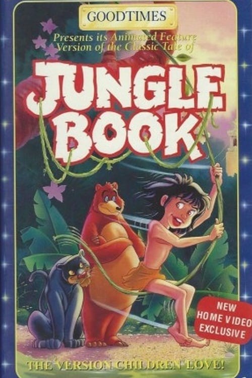 Poster de EL LIBRO DE LA SELVA en inglés
