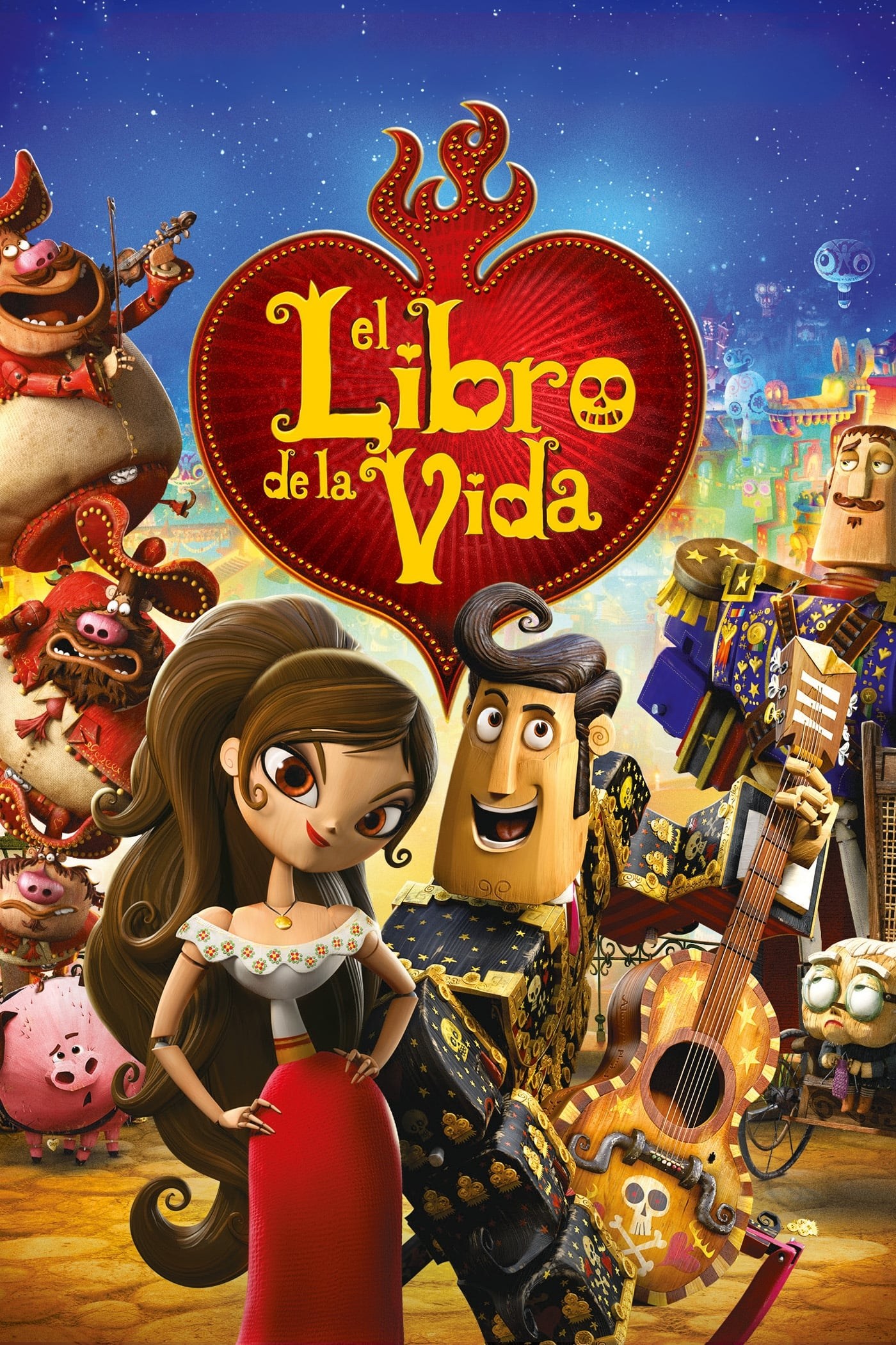 Poster de EL LIBRO DE LA VIDA en español