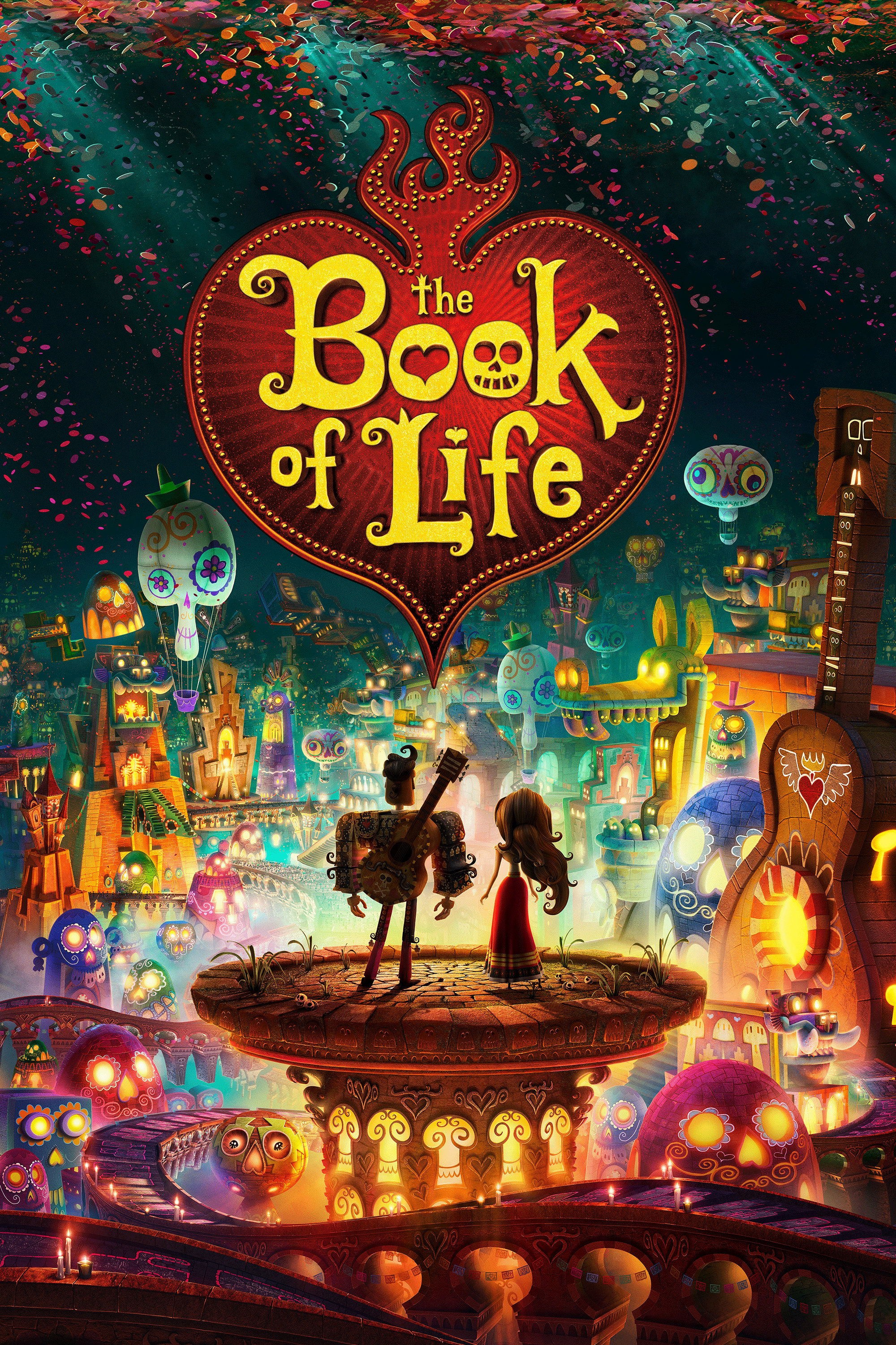 Poster de EL LIBRO DE LA VIDA en inglés