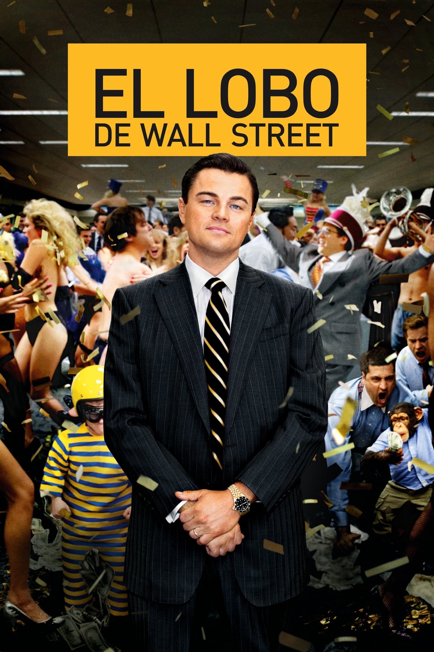Poster de EL LOBO DE WALL STREET en español