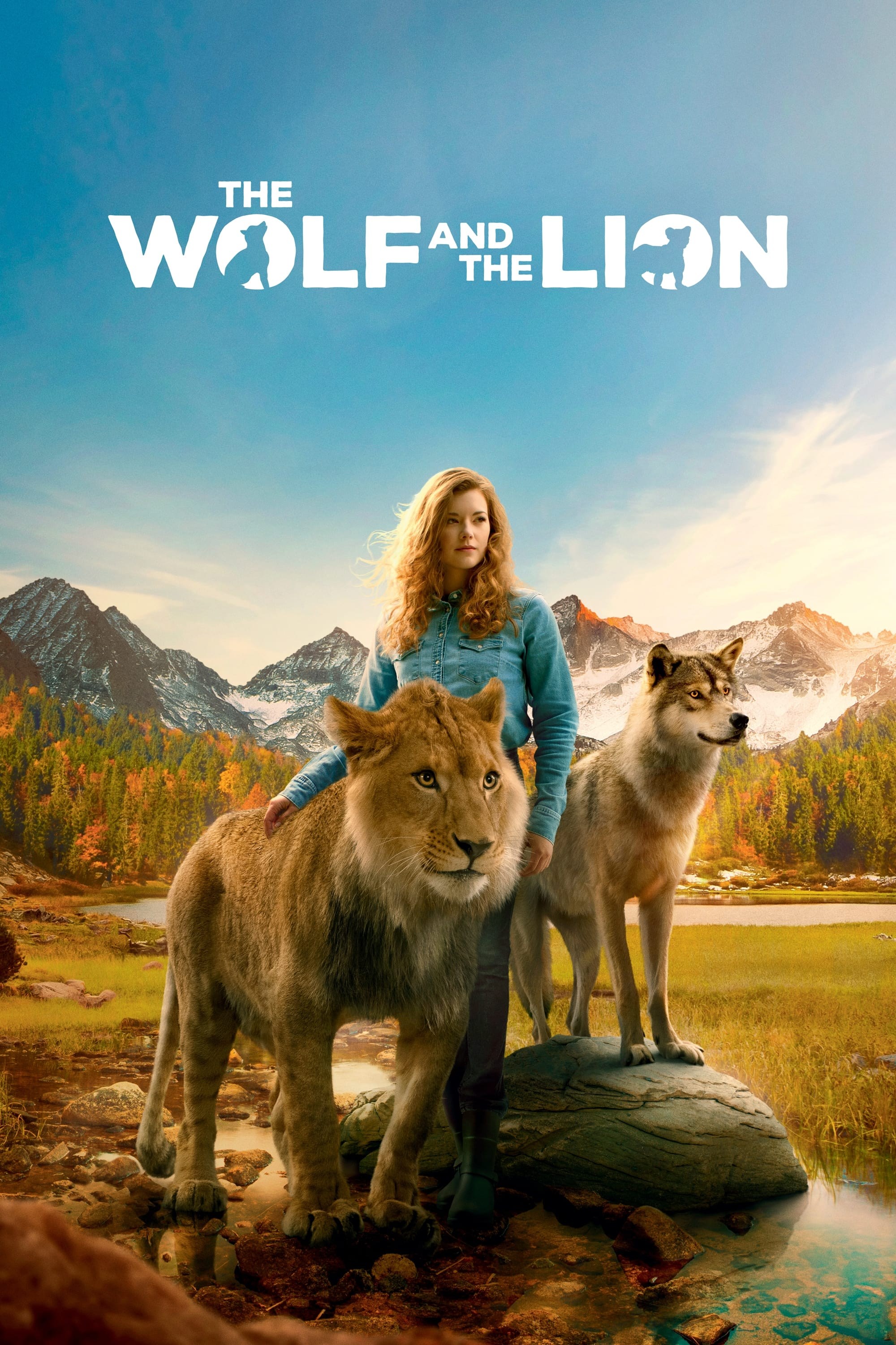 Poster de EL LOBO Y EL LEÓN en inglés