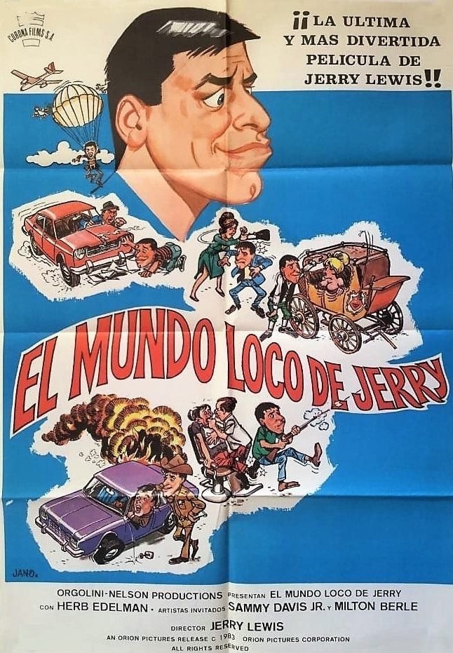 Poster de EL LOCO MUNDO DE JERRY en español