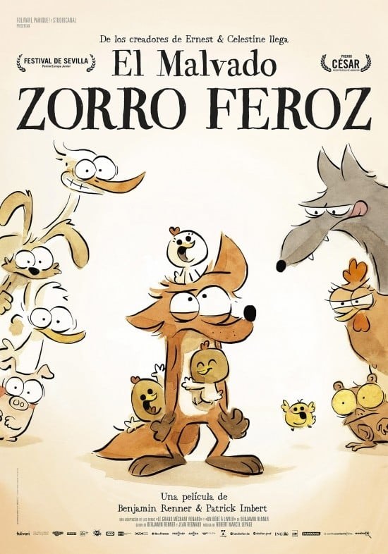 Poster de EL MALVADO ZORRO FEROZ en español