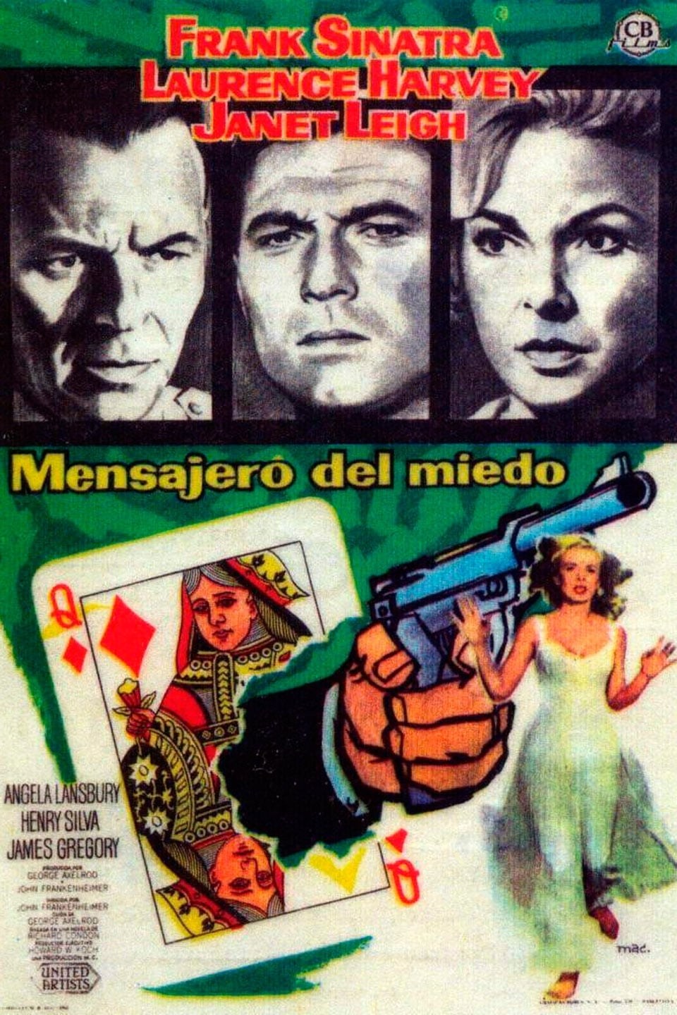 Poster de EL MENSAJERO DEL MIEDO en español