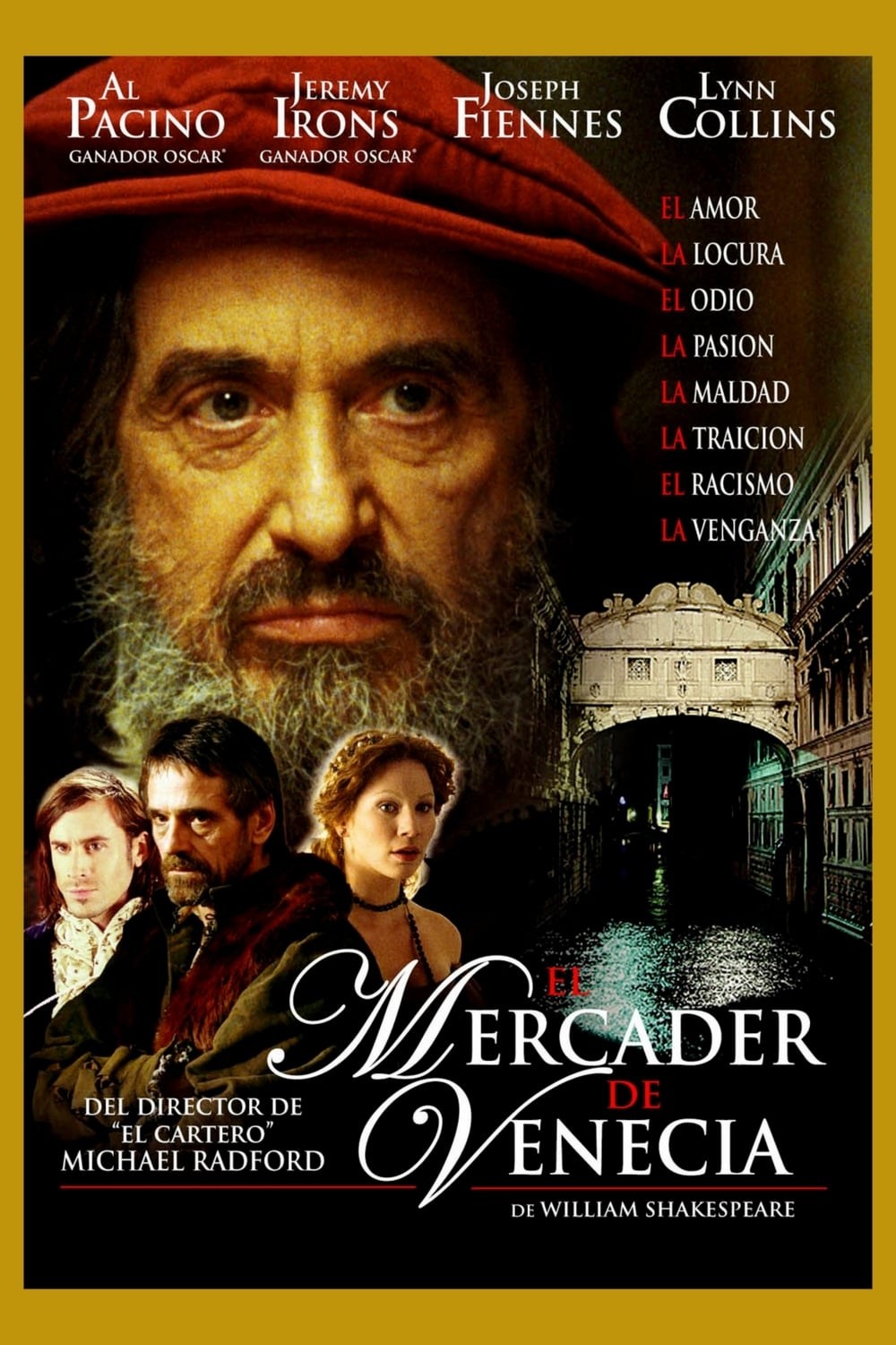 Poster de EL MERCADER DE VENECIA en español