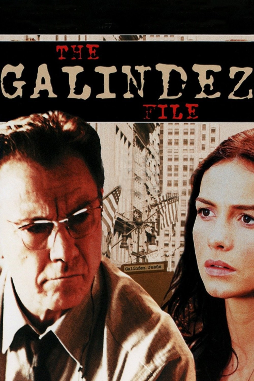 Poster de EL MISTERIO GALÍNDEZ en inglés