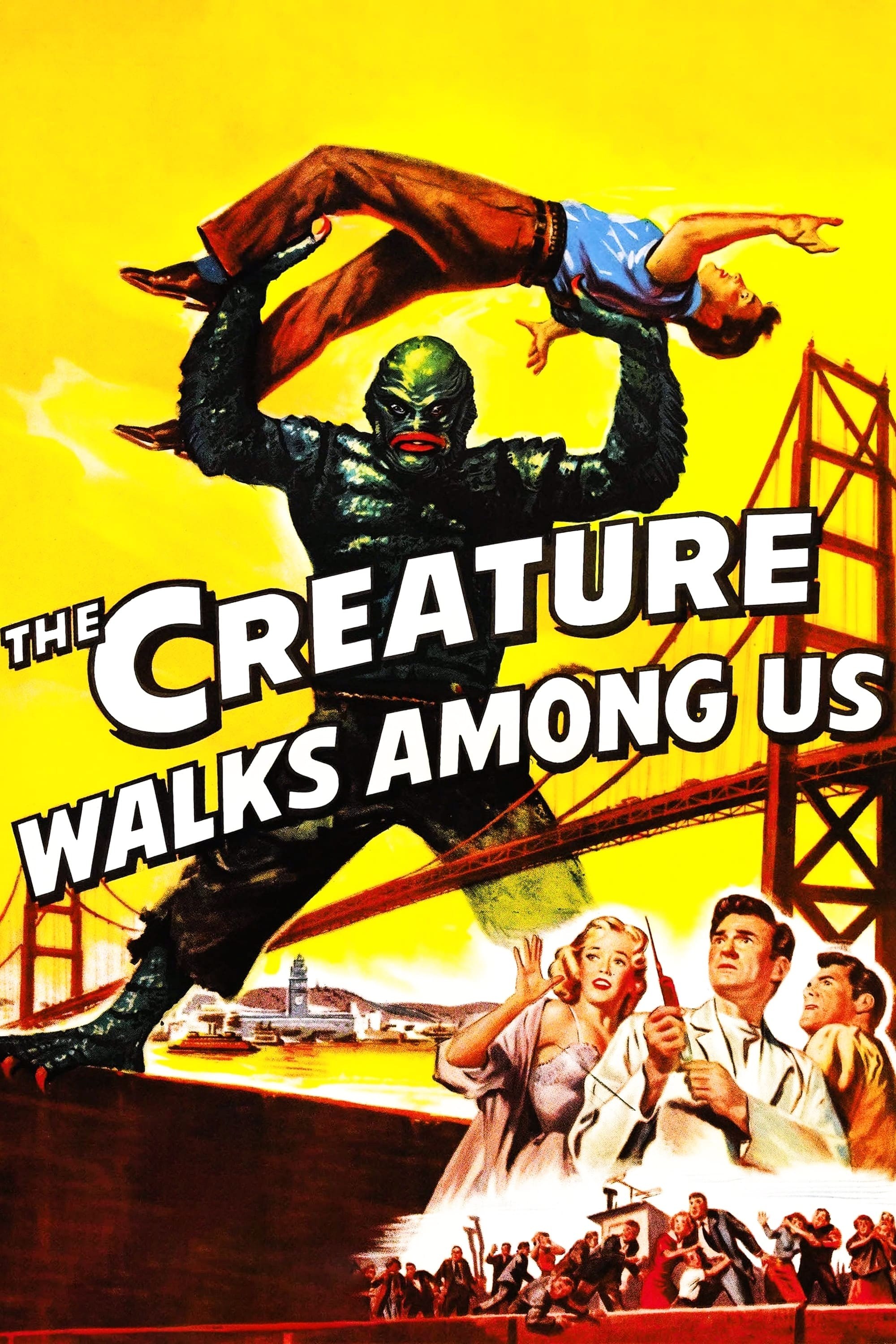 Poster de EL MONSTRUO CAMINA ENTRE NOSOTROS en inglés