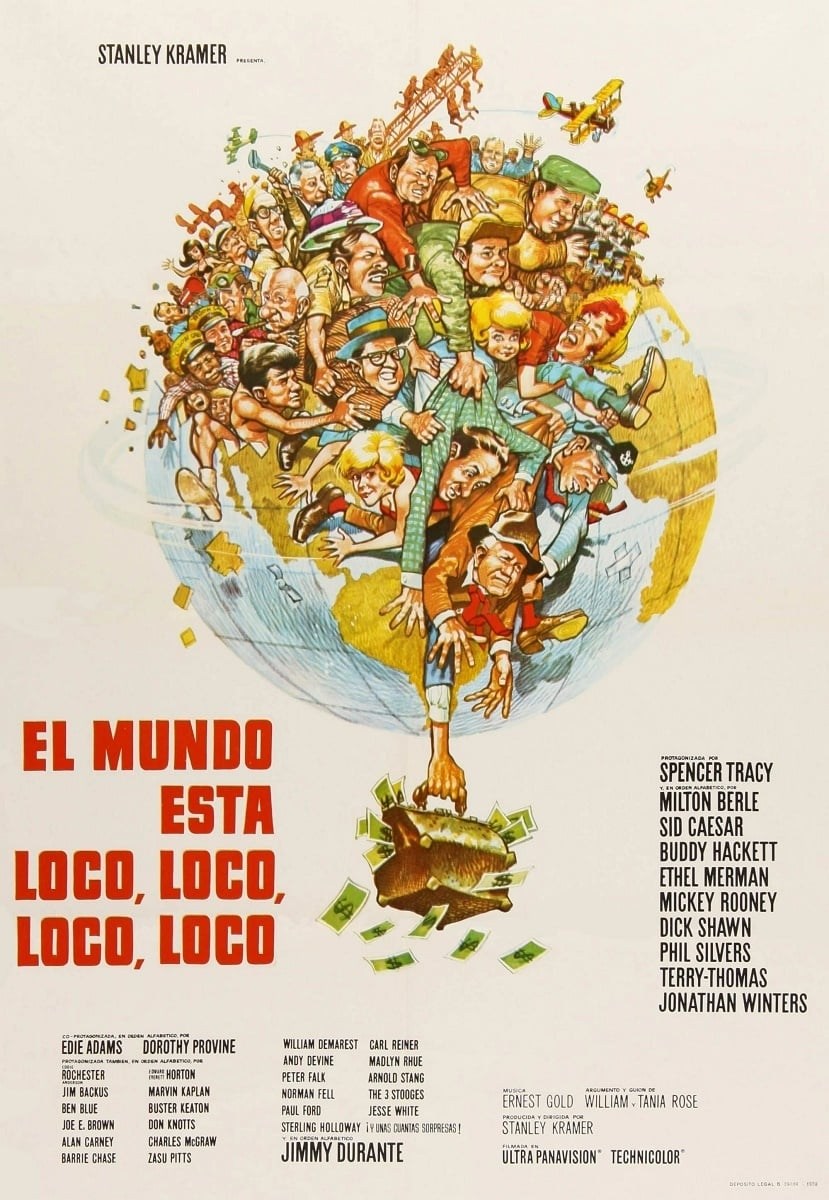 Poster de EL MUNDO ESTÁ LOCO, LOCO, LOCO, LOCO en español