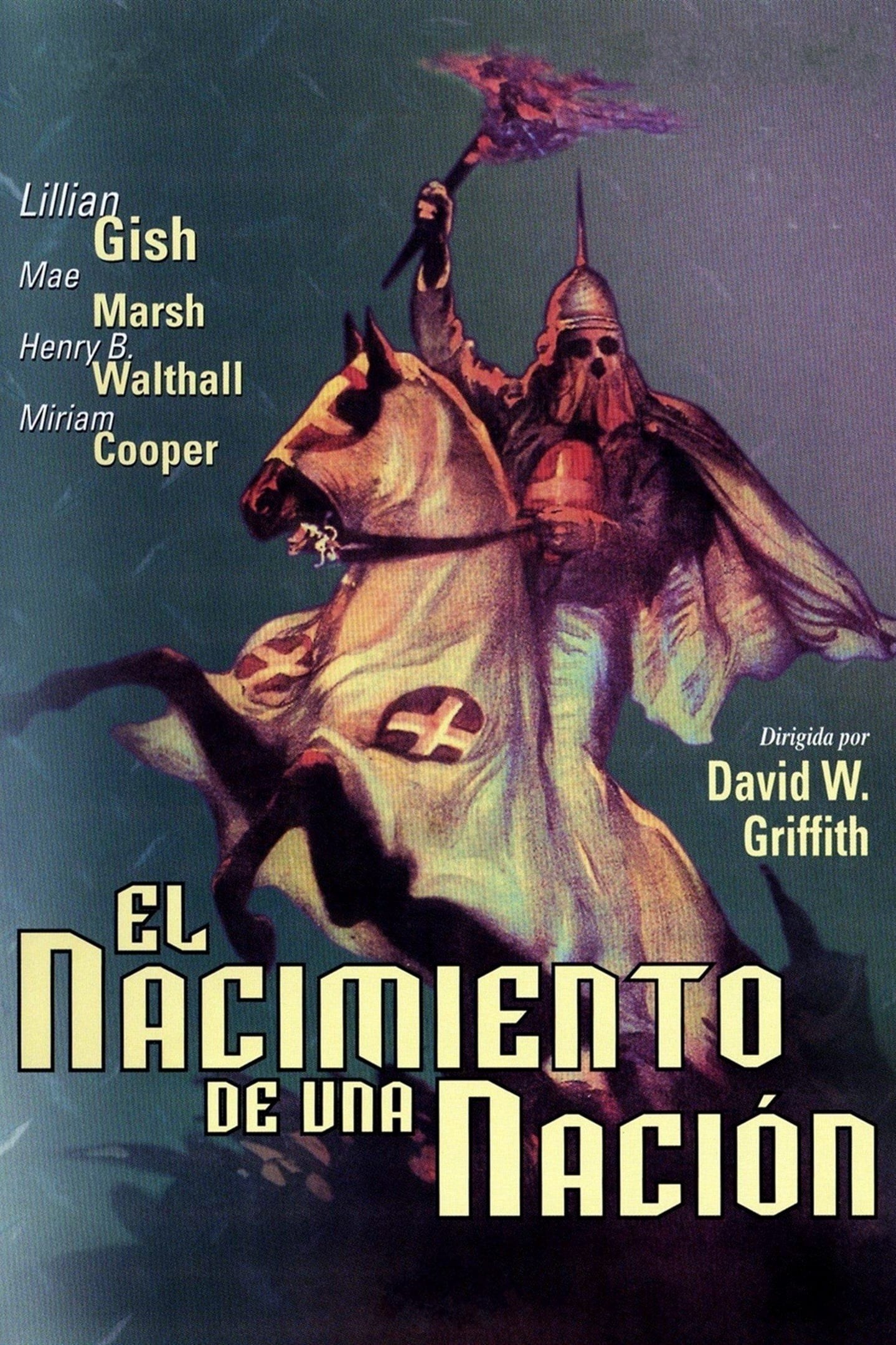 Poster de EL NACIMIENTO DE UNA NACIÓN en español