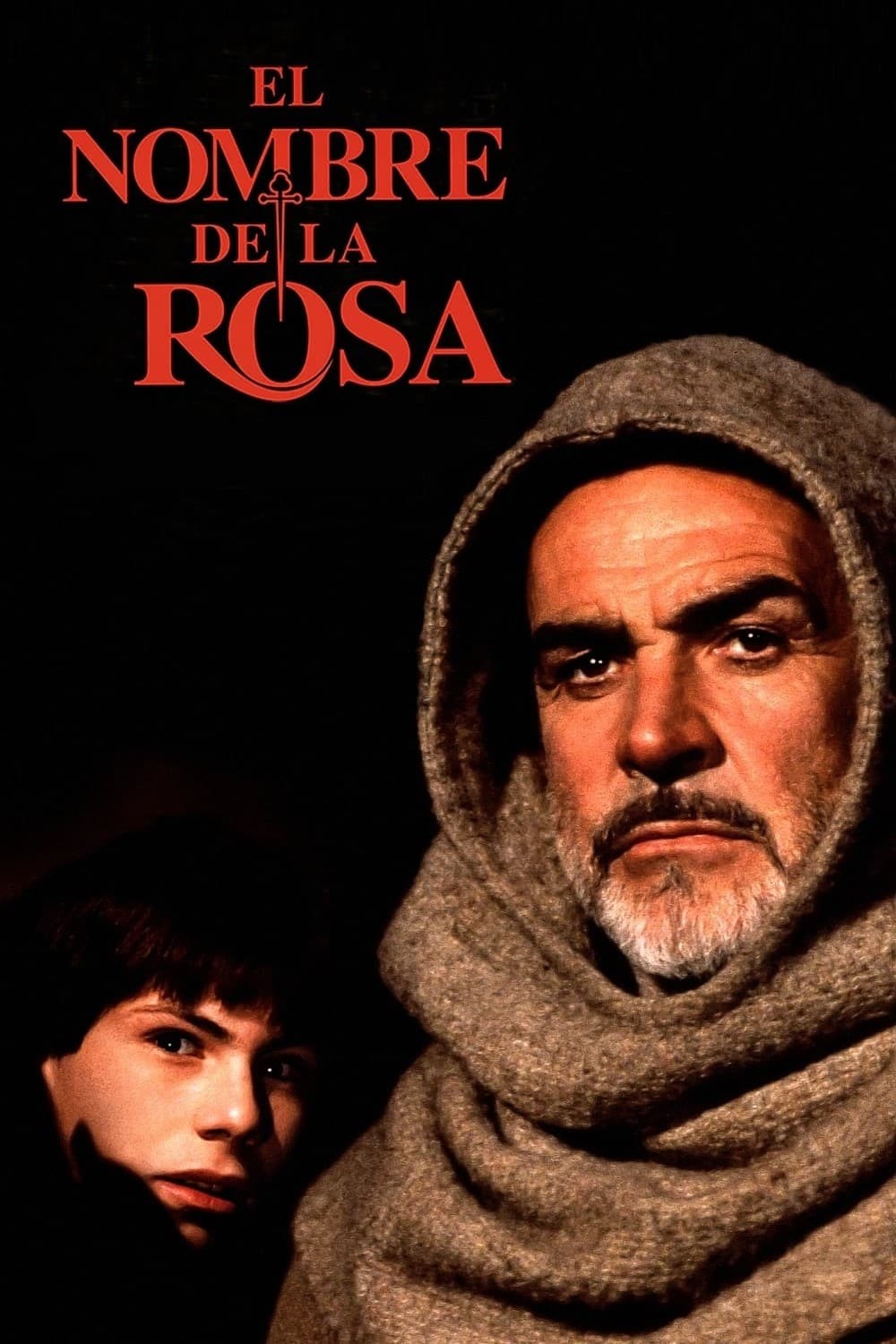 Poster de EL NOMBRE DE LA ROSA en español