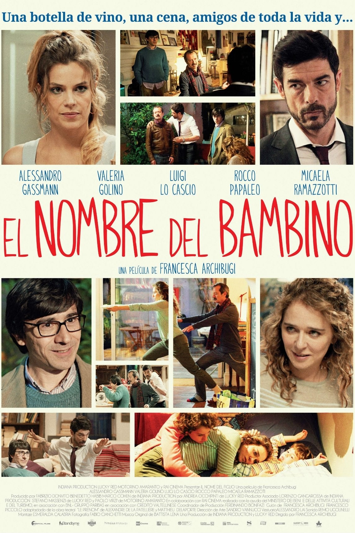 Poster de EL NOMBRE DEL BAMBINO en español