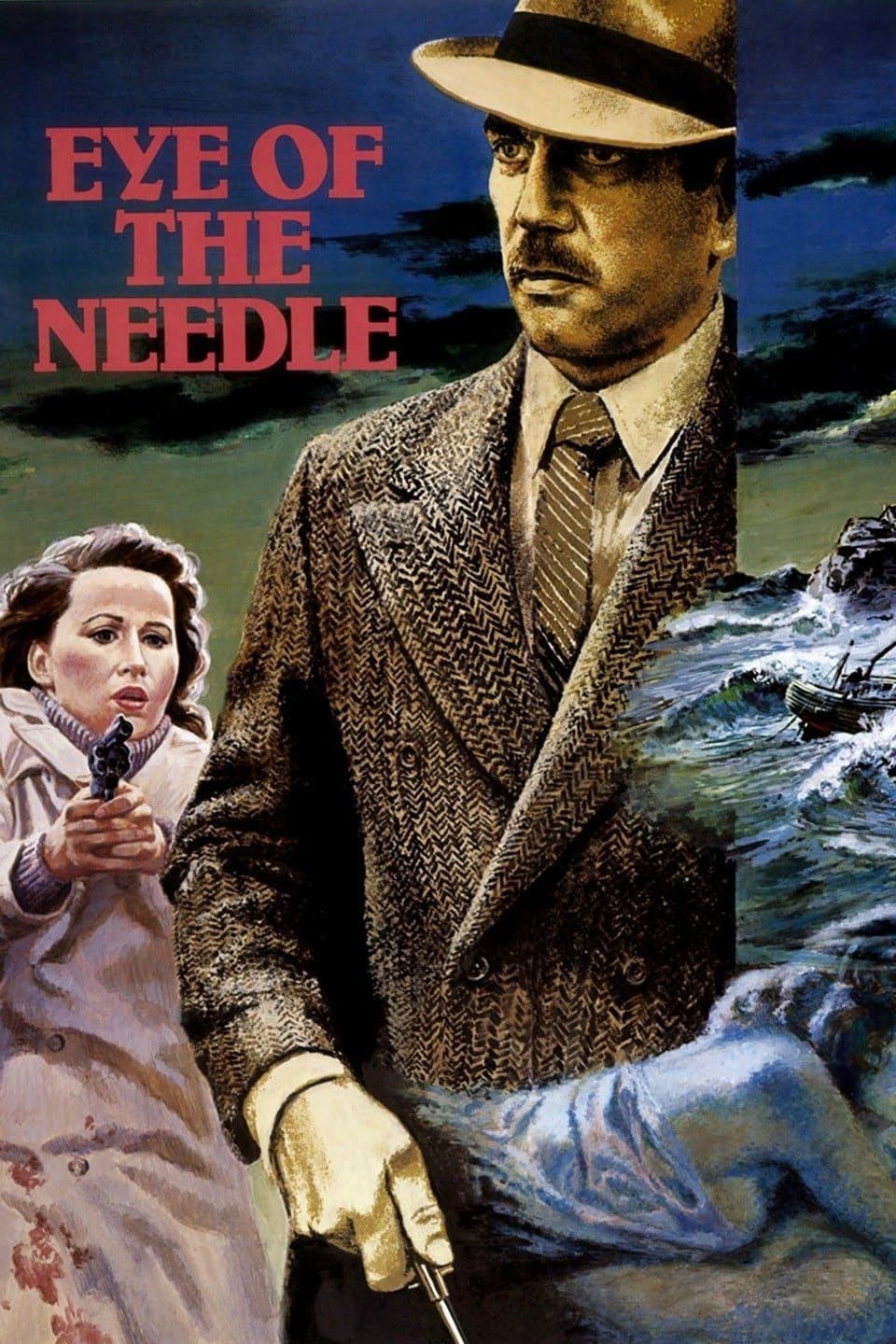 Poster de EL OJO DE LA AGUJA en inglés