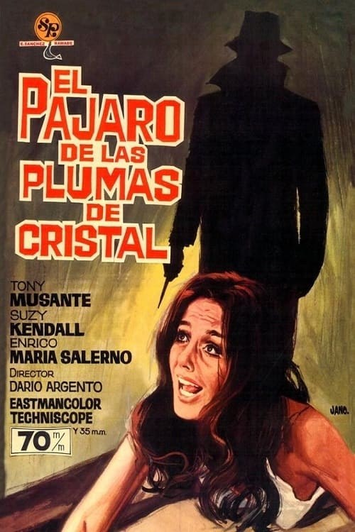 Poster de EL PÁJARO DE LAS PLUMAS DE CRISTAL en español