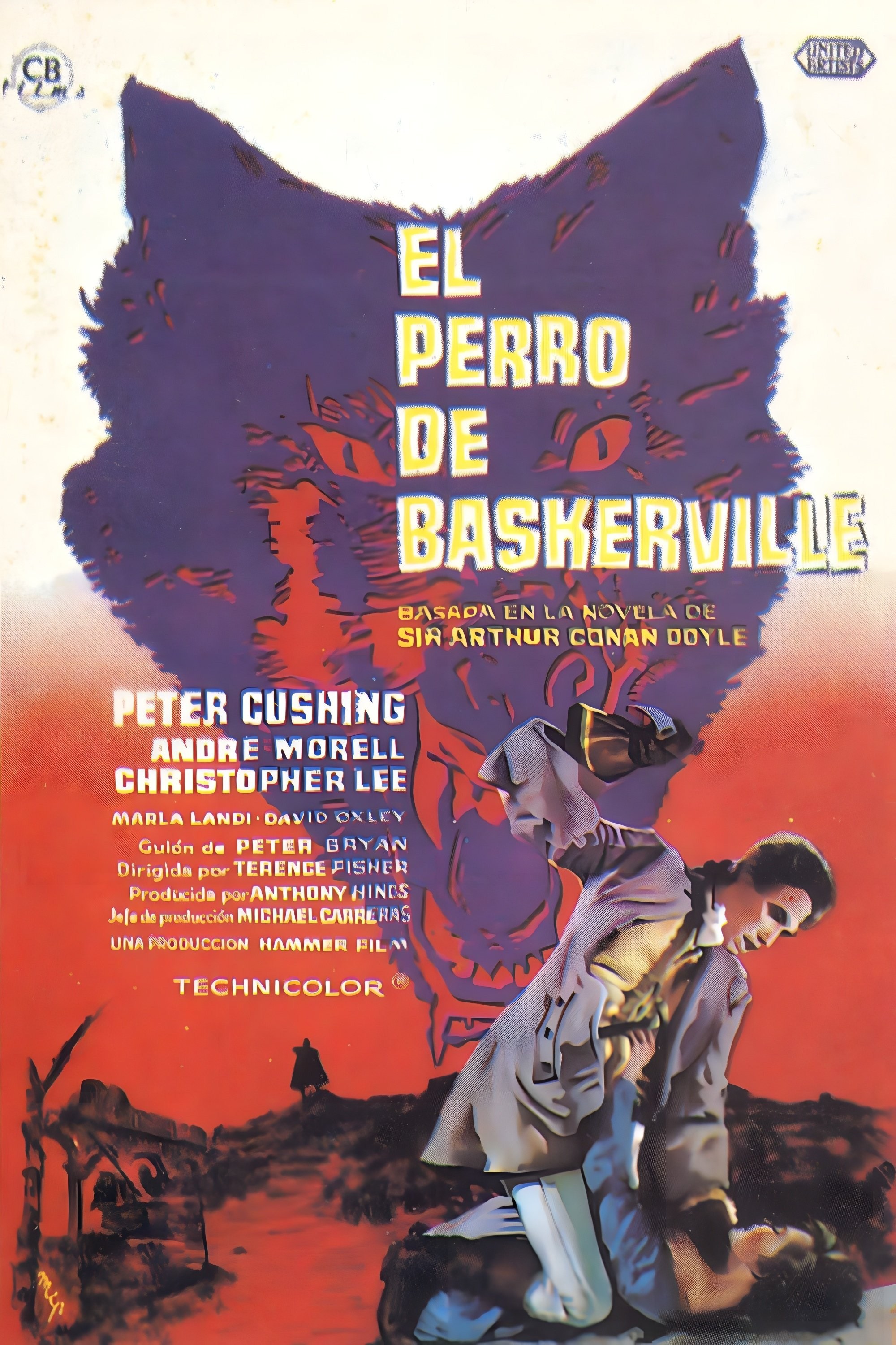 Poster de EL PERRO DE BASKERVILLES en español