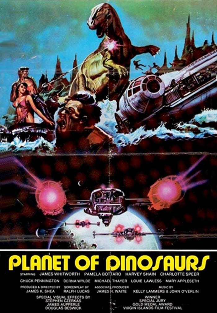 Poster de EL PLANETA DE LOS DINOSAURIOS en inglés
