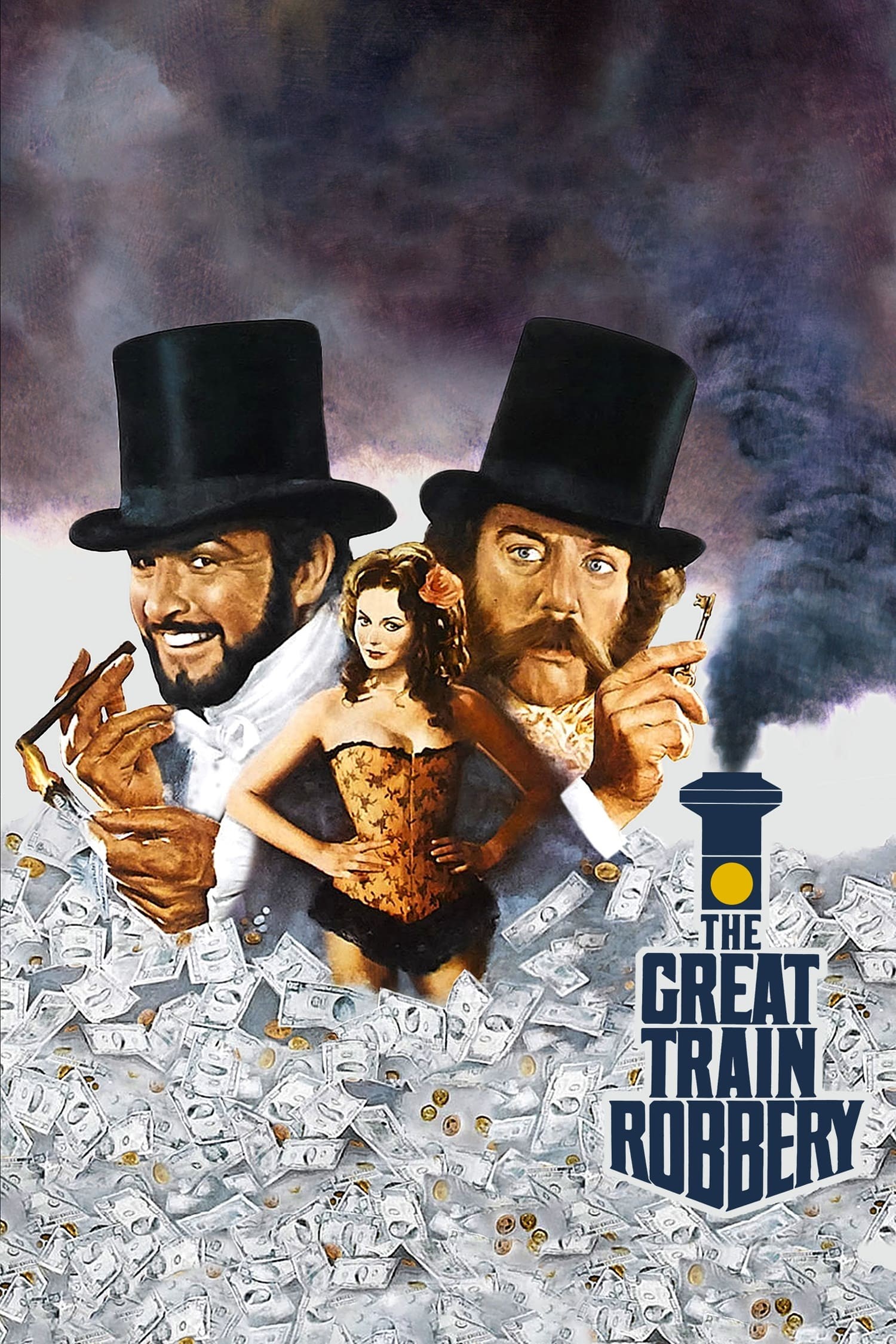 Poster de EL PRIMER GRAN ASALTO AL TREN en inglés