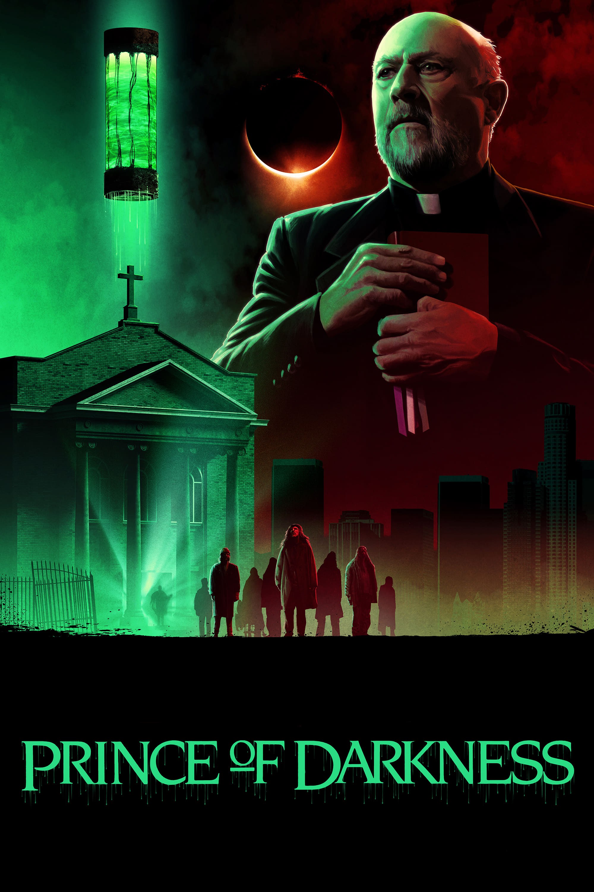Poster de EL PRÍNCIPE DE LAS TINIEBLAS en inglés