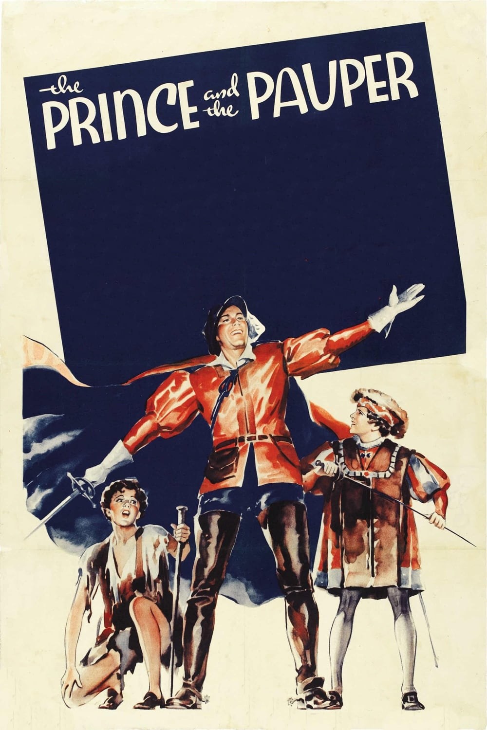 Poster de EL PRÍNCIPE Y EL MENDIGO en inglés