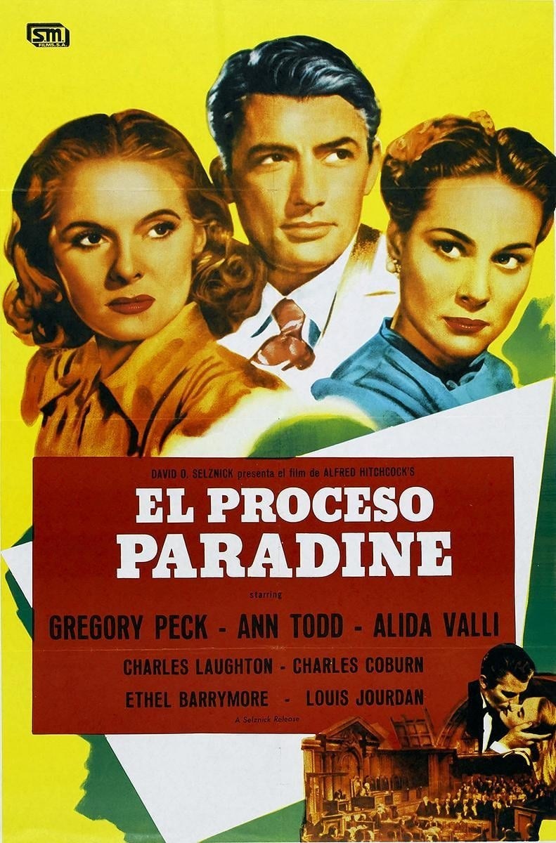 Poster de EL PROCESO PARADINE en español