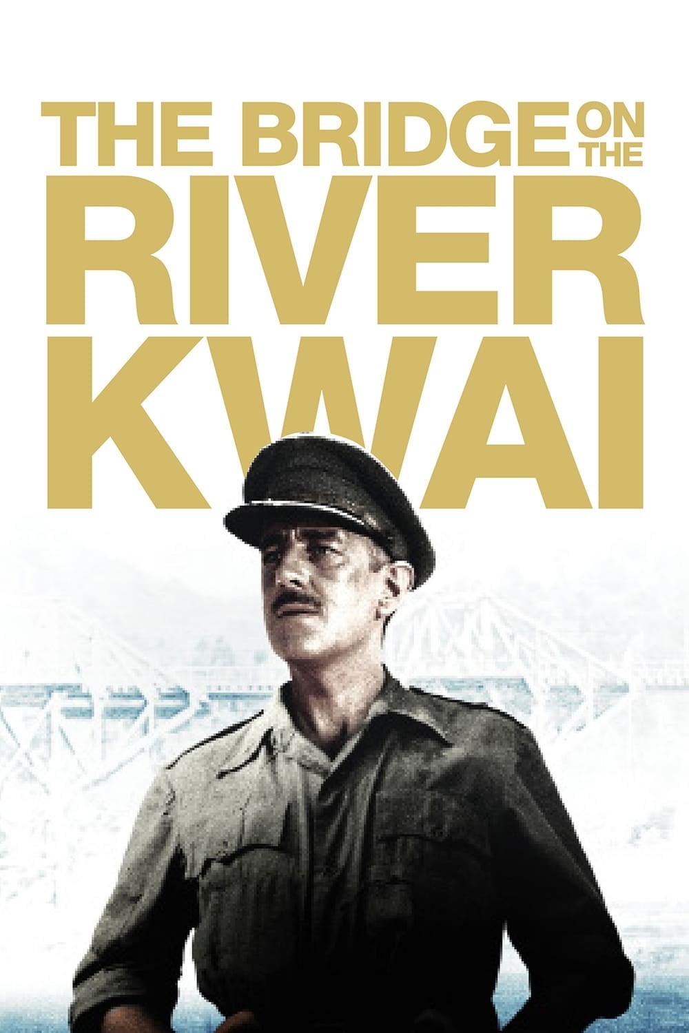 Poster de EL PUENTE SOBRE EL RÍO KWAI en inglés