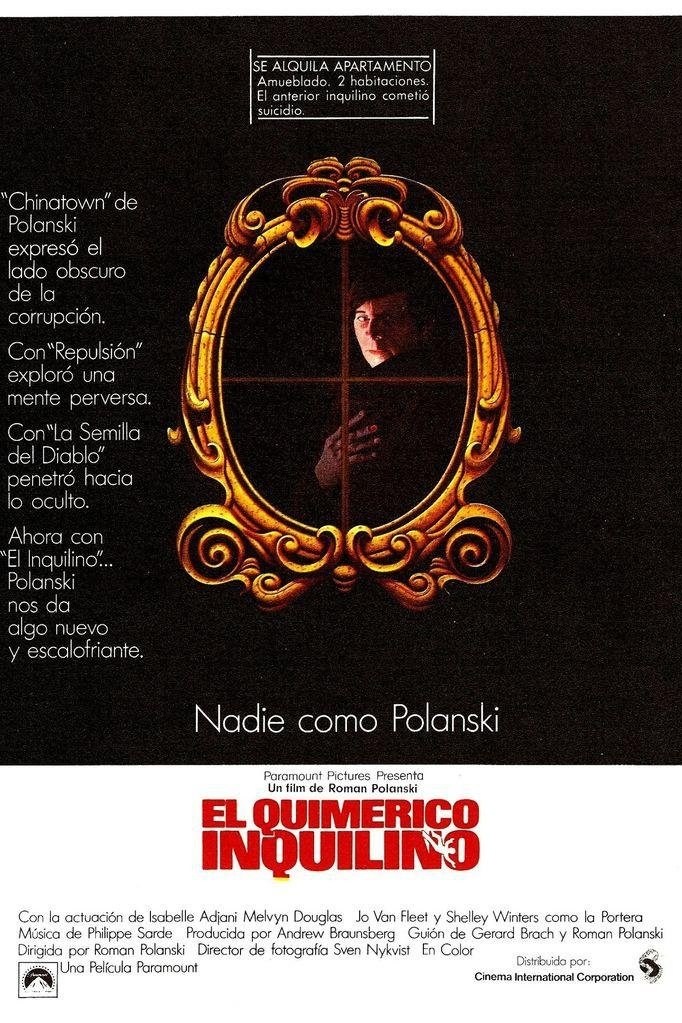 Poster de EL QUIMÉRICO INQUILINO en español