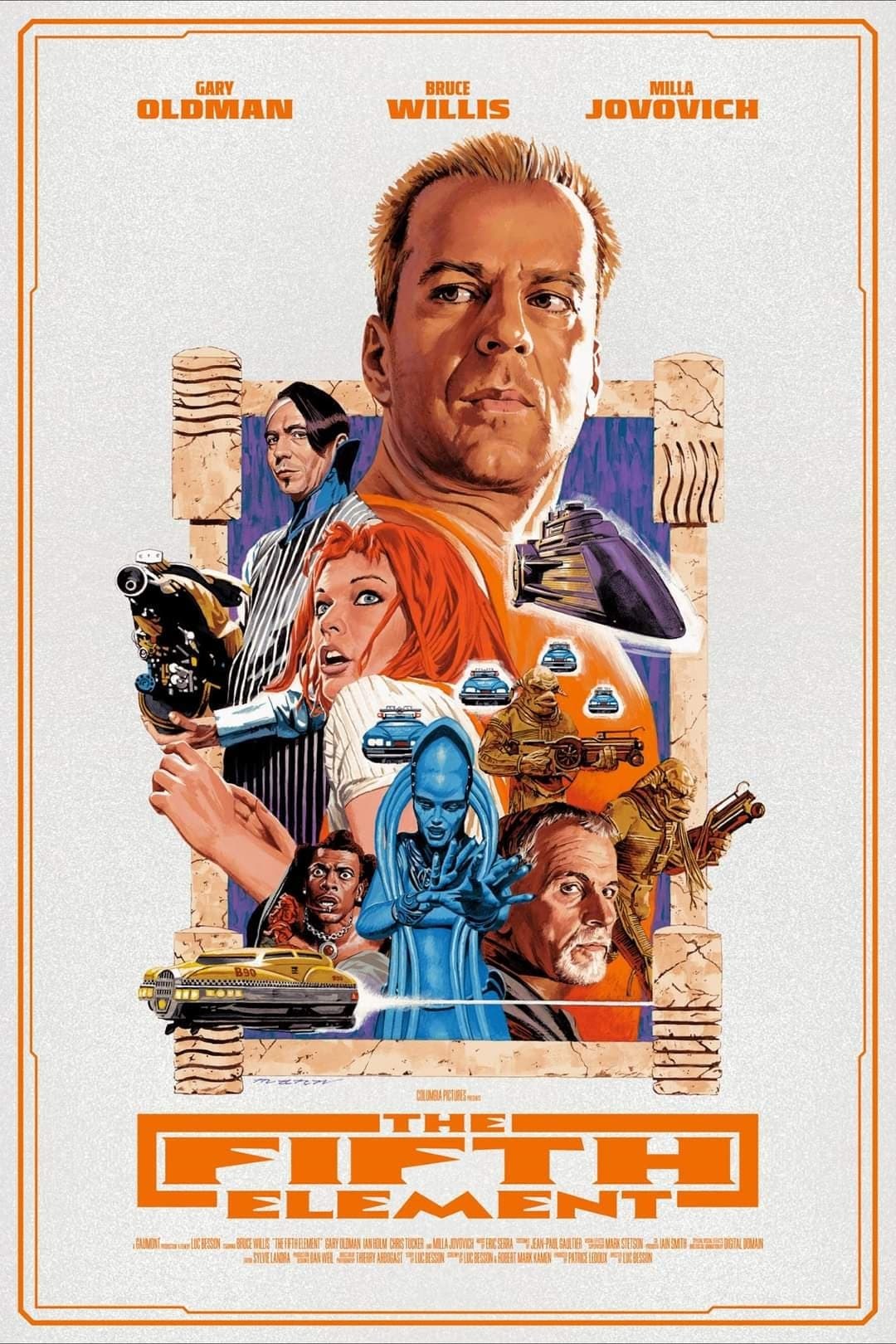 Poster de EL QUINTO ELEMENTO en español