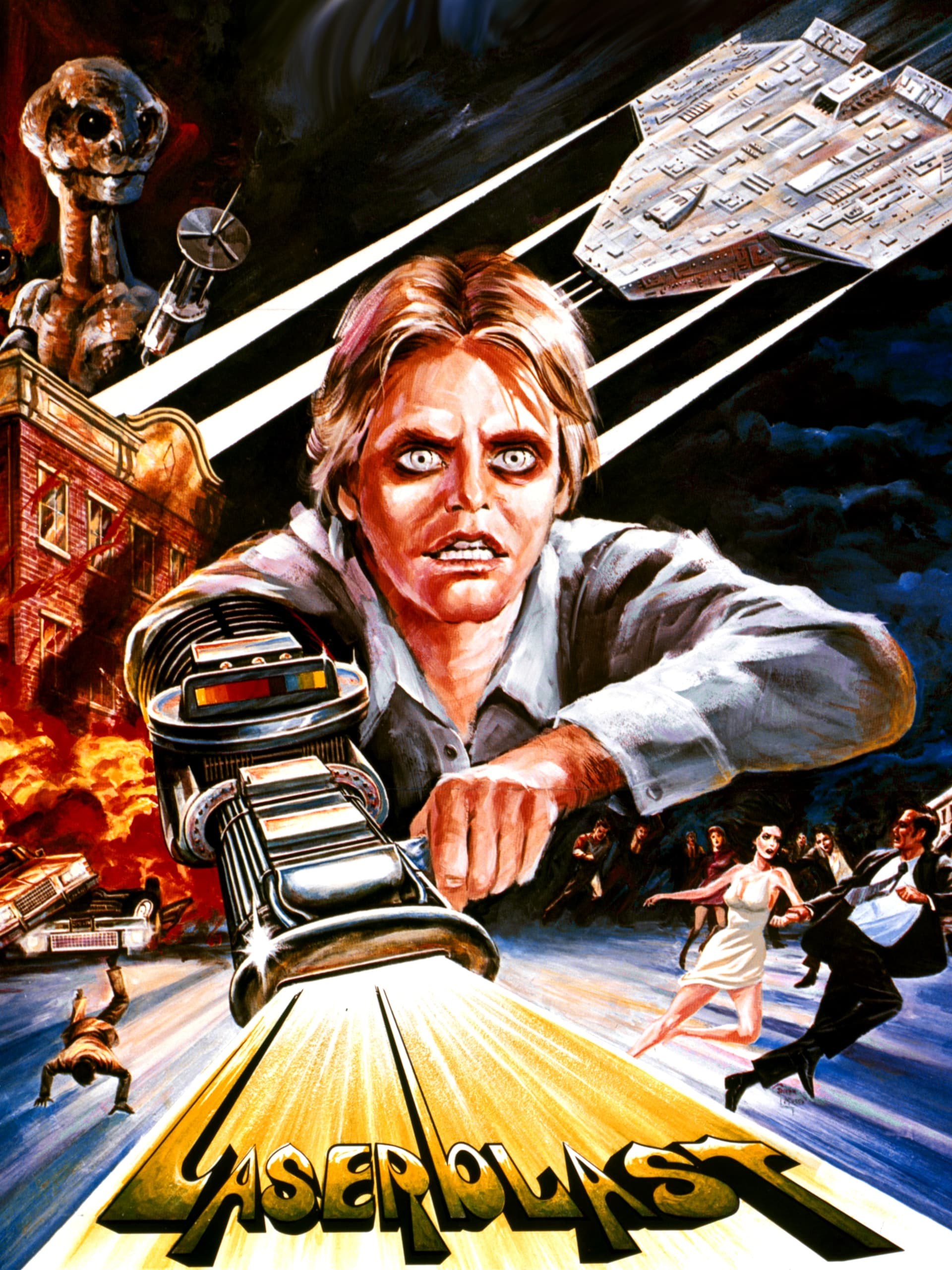 Poster de EL RAYO DESTRUCTOR DEL PLANETA DESCONOCIDO en inglés