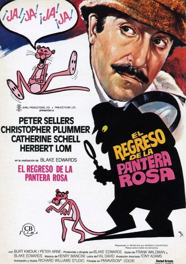 Poster de EL REGRESO DE LA PANTERA ROSA en español