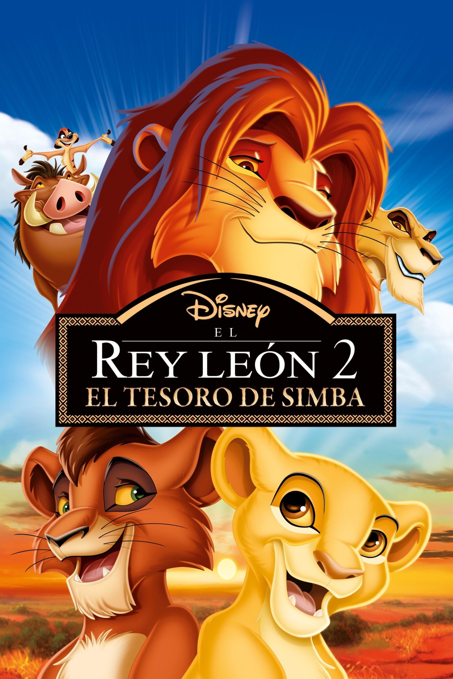 Poster de EL REY LEÓN 2: EL TESORO DE SIMBA en español